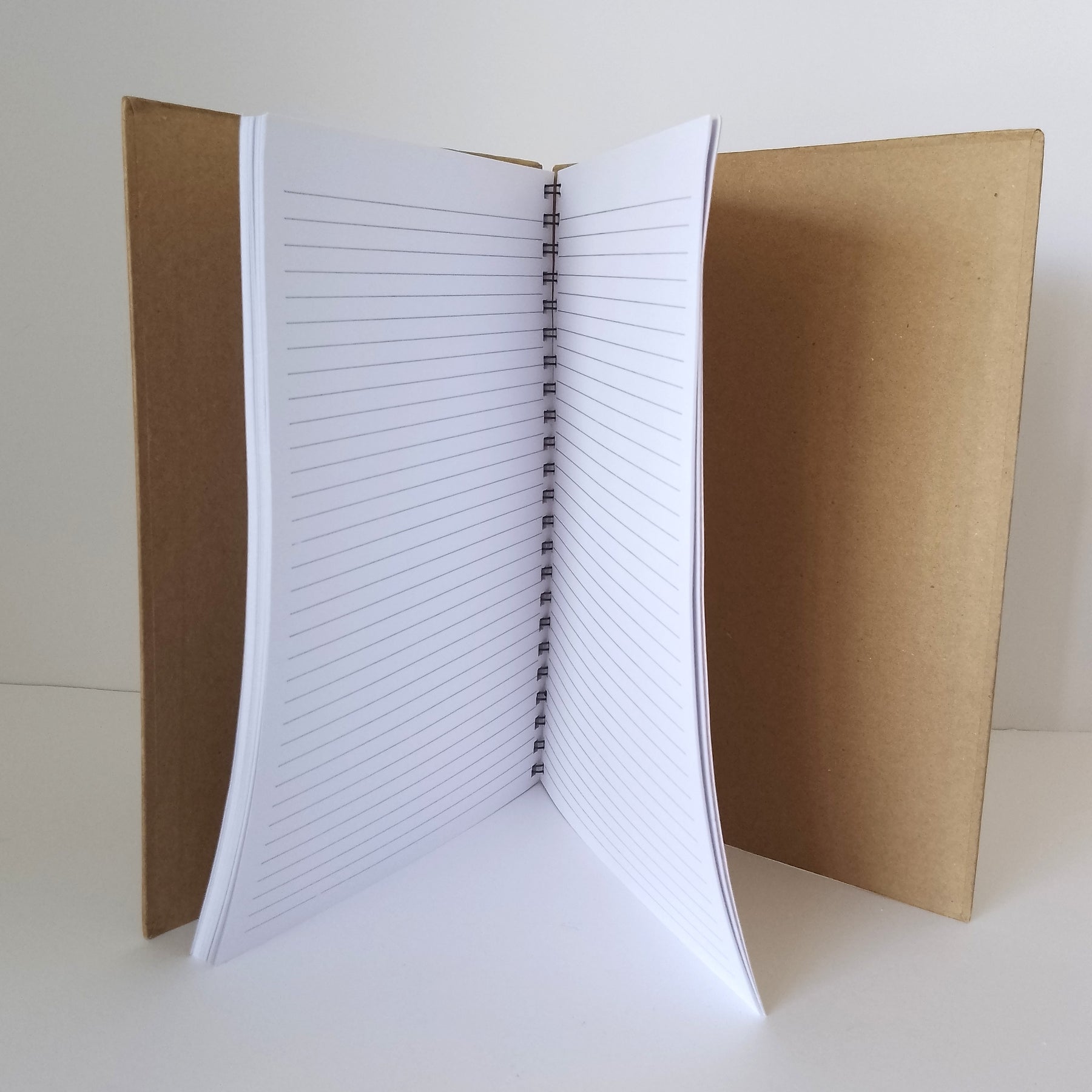 Teacher Gift - Handpainted Mother Duck Notebook - Size A4 lined pages