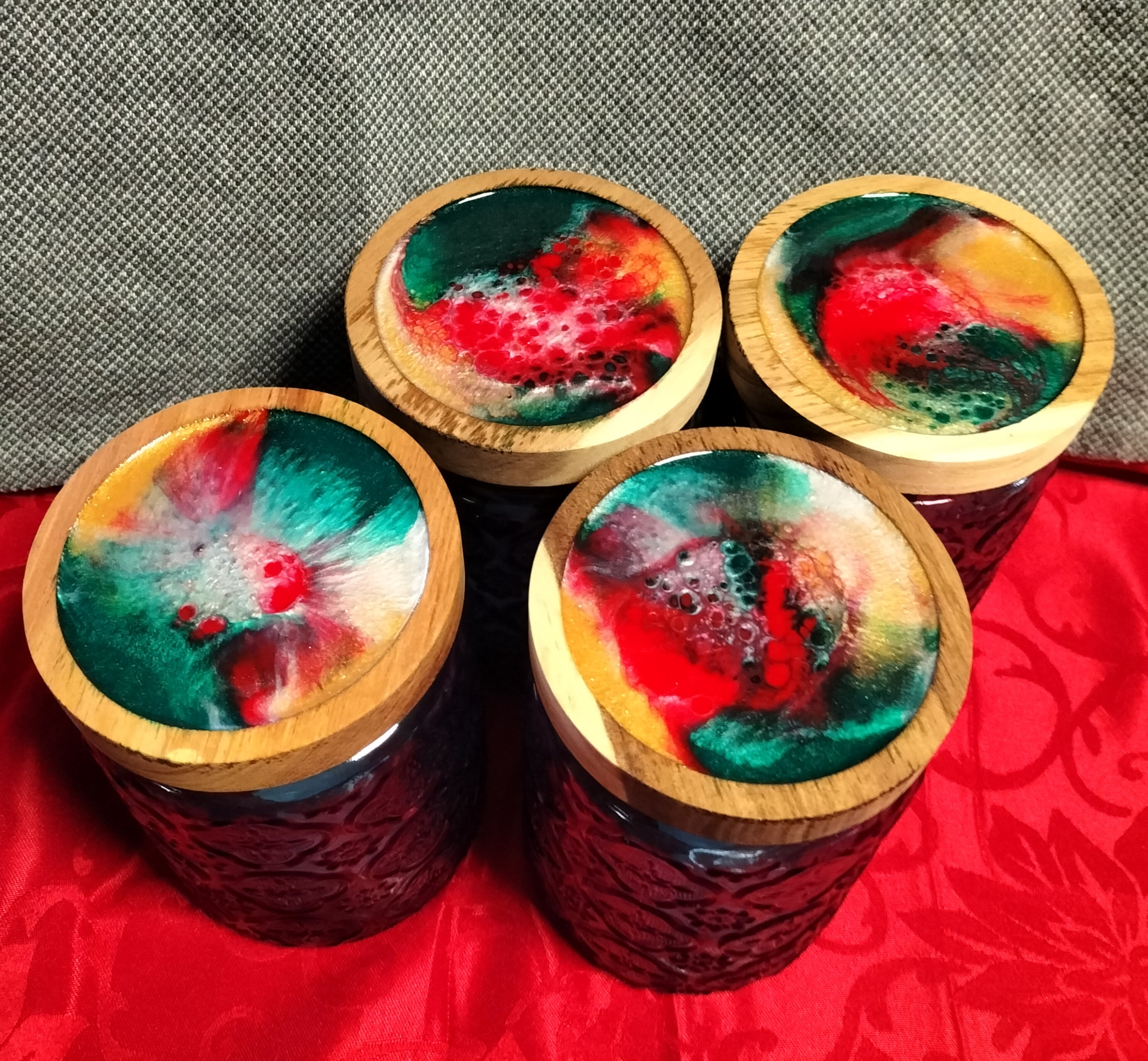 Christmas canisters, to put your favourite Chrissy goodies in