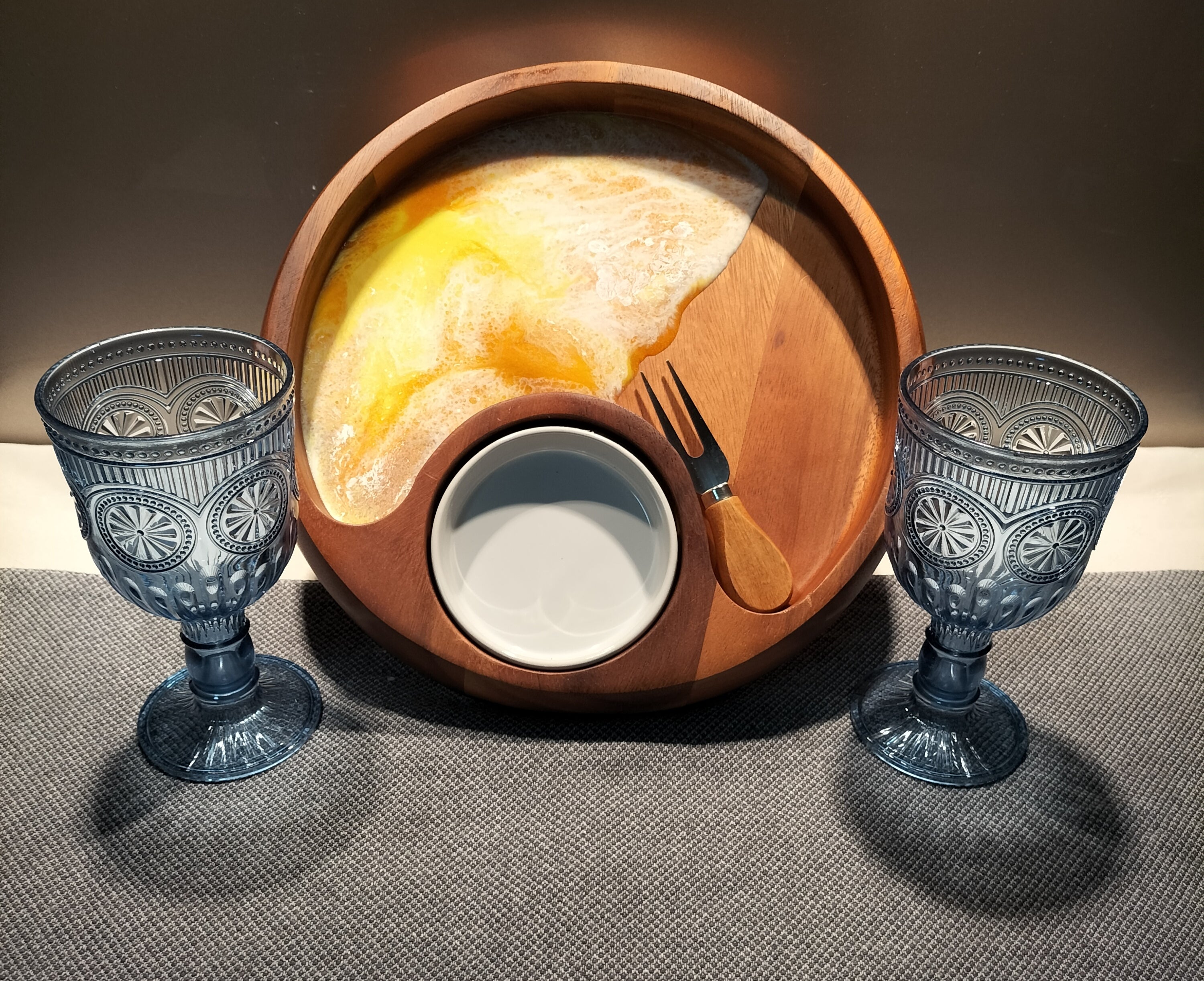 Citrus burst chip and dip