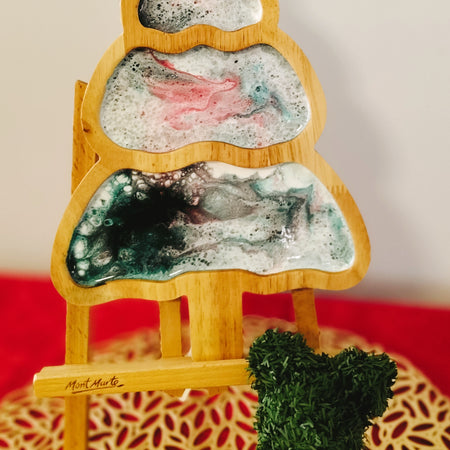 Cute Christmas tree plates.