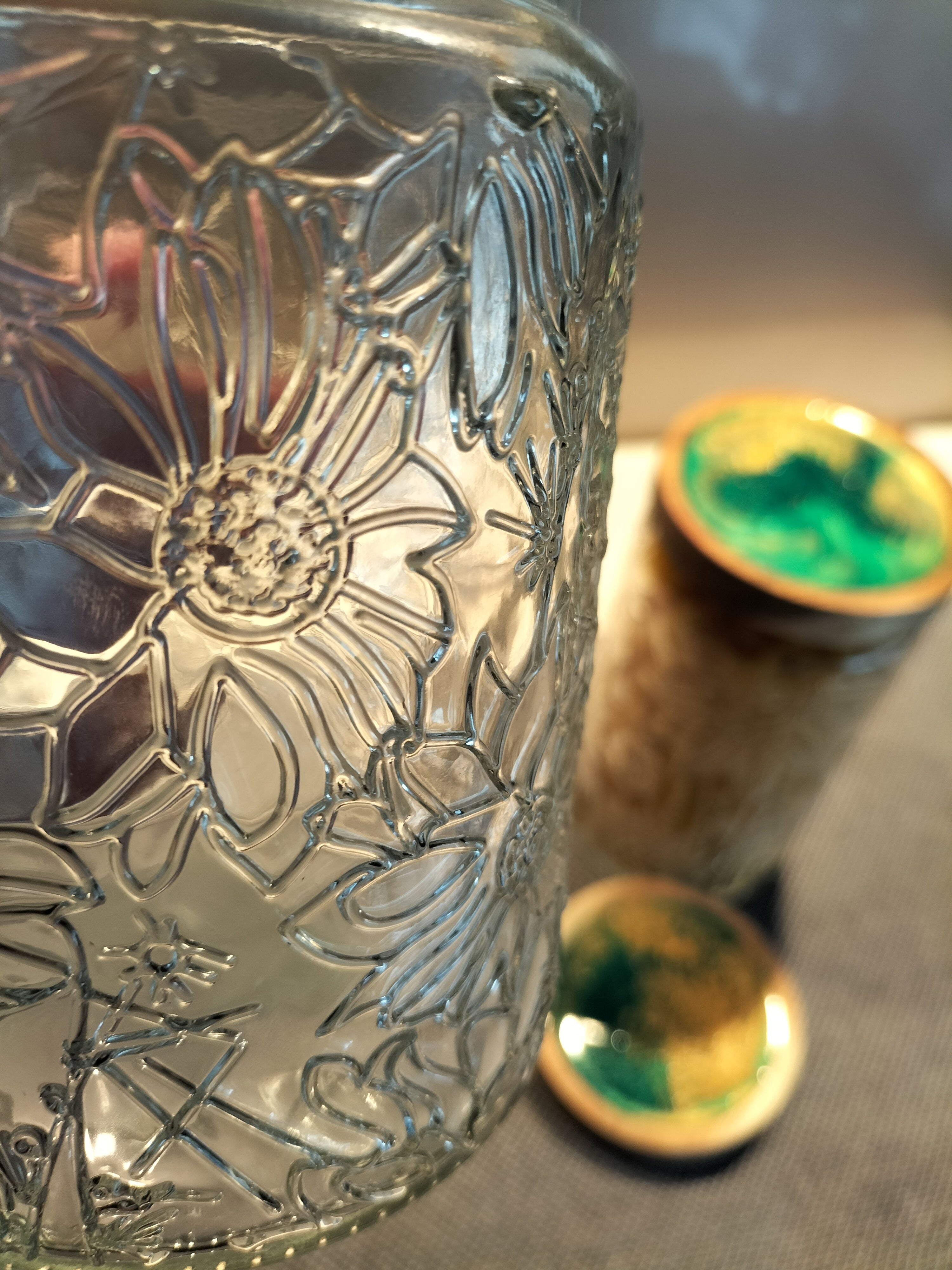 Sunflower pasta jars