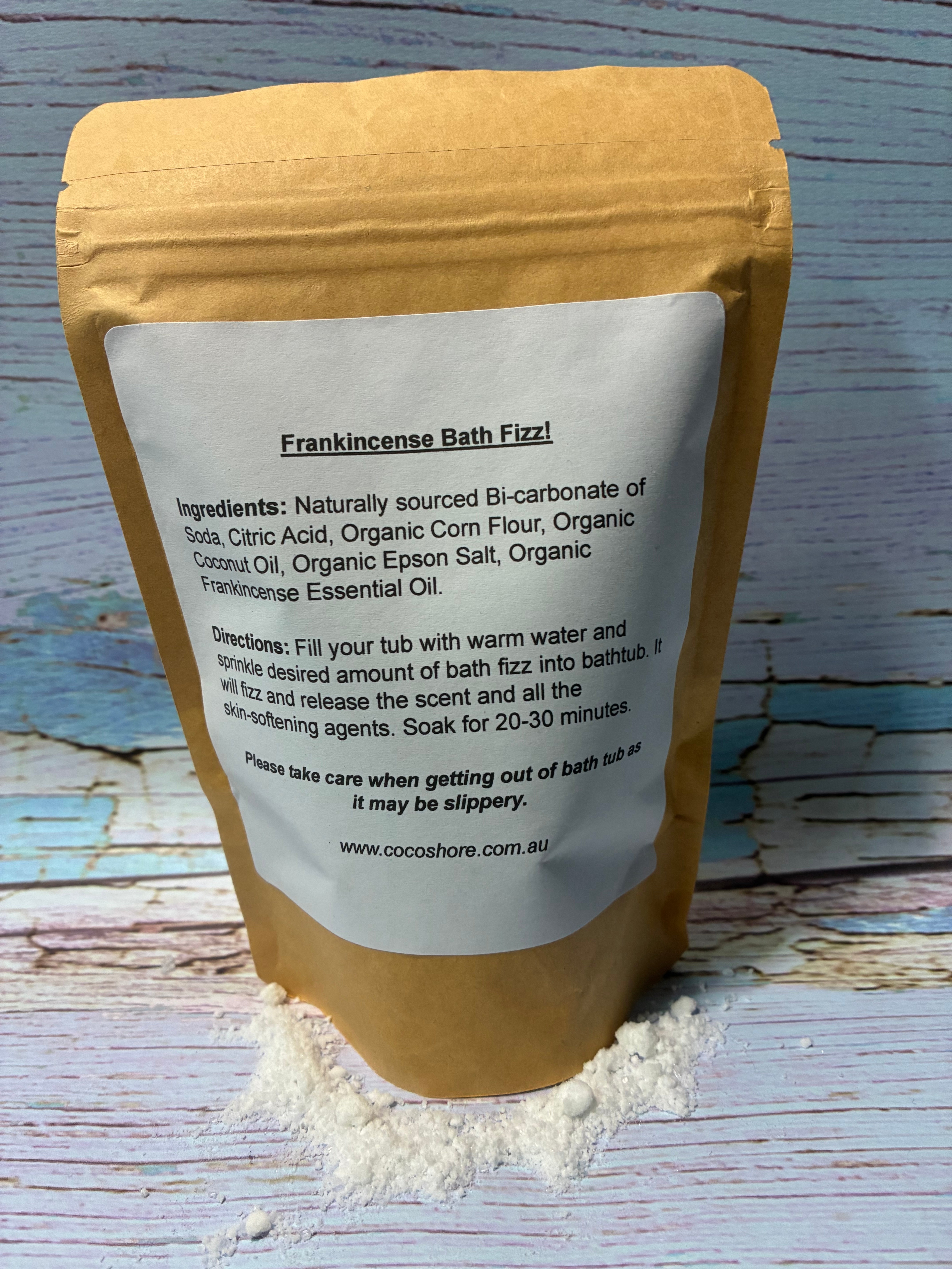 Frankincense Bath Fizz - Aromatherapy + Relaxation