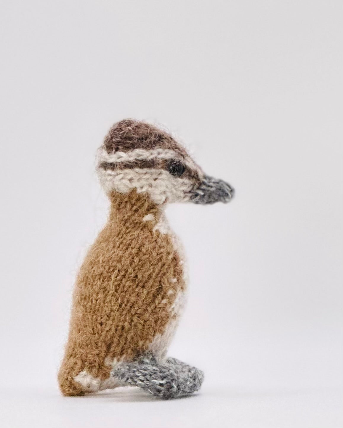 Australian Wood Duck Fibre Art Gift Brushed Alpaca