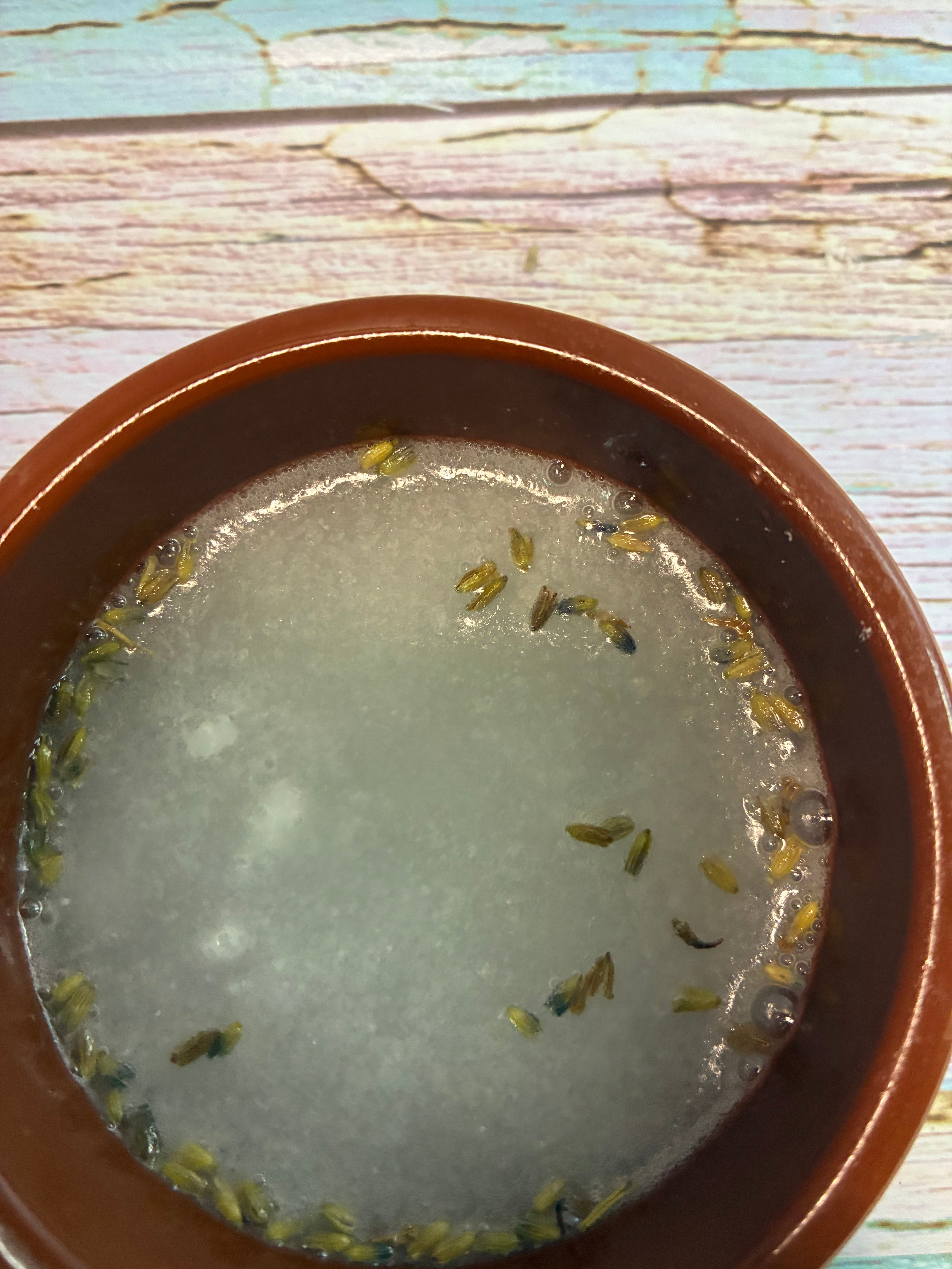 Dried Lavender Bath Fizz - Lavandin Essential Oil