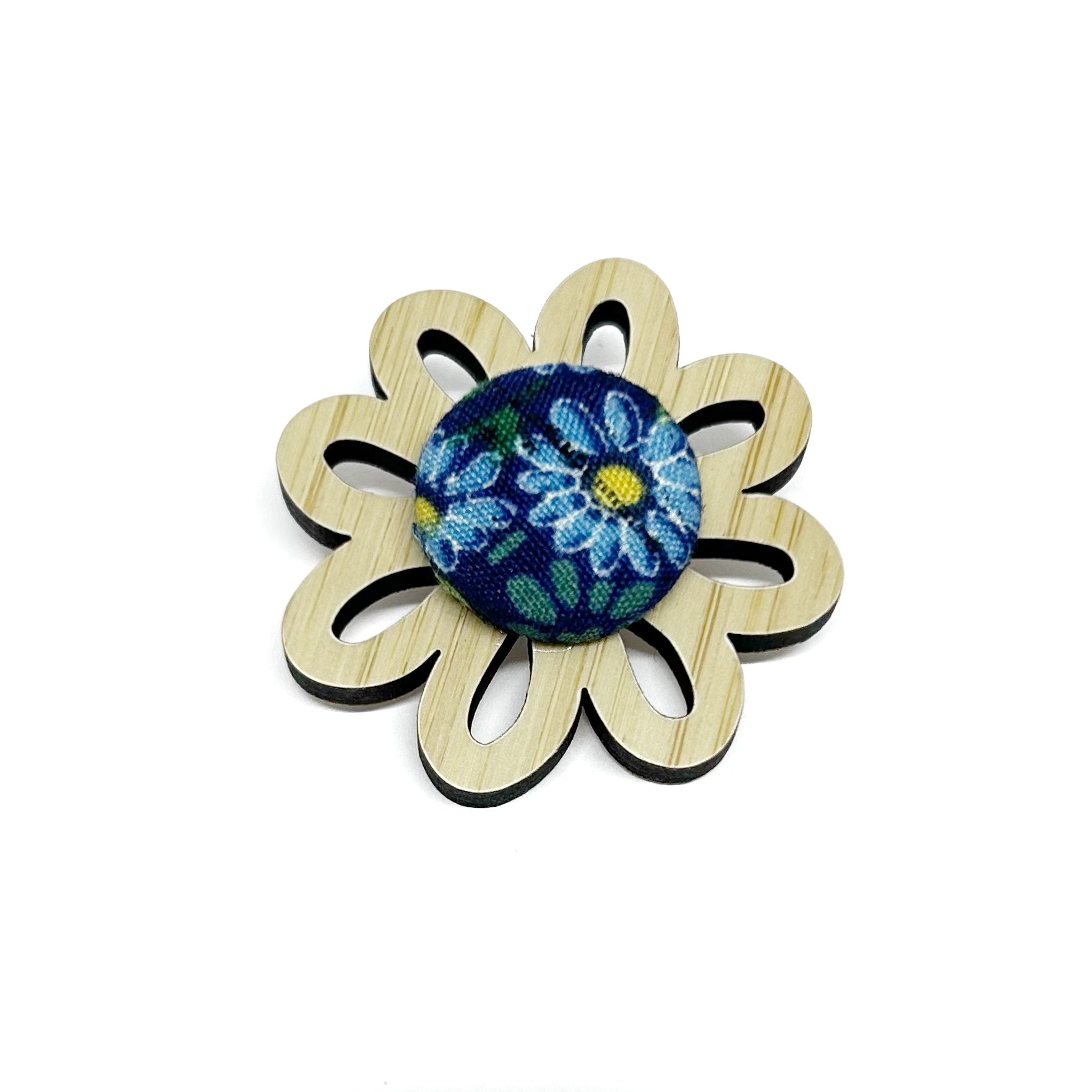 Floral Daisy Brooch - Assorted