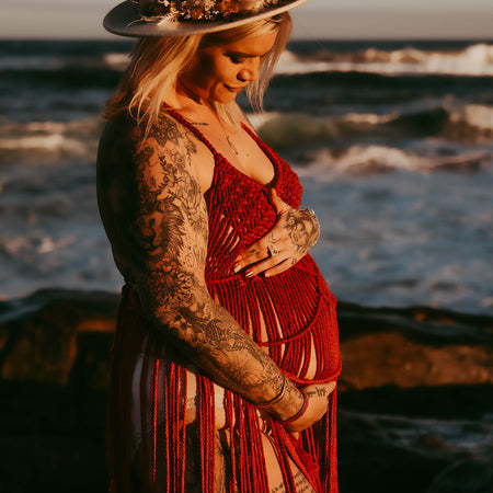 Macrame Clothing - wearable art