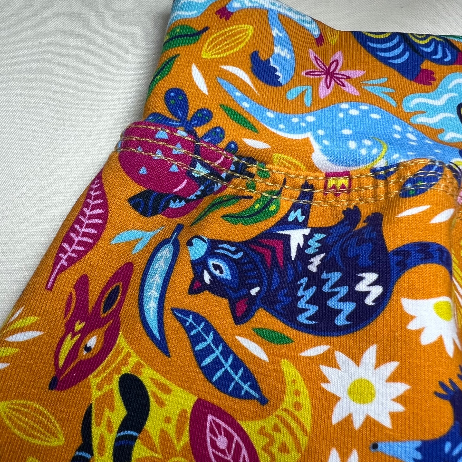 Animated Aussie Animals | Sizes 000 | Handmade Baby Pants by Dumbleton Duds | FREE Postage $50+