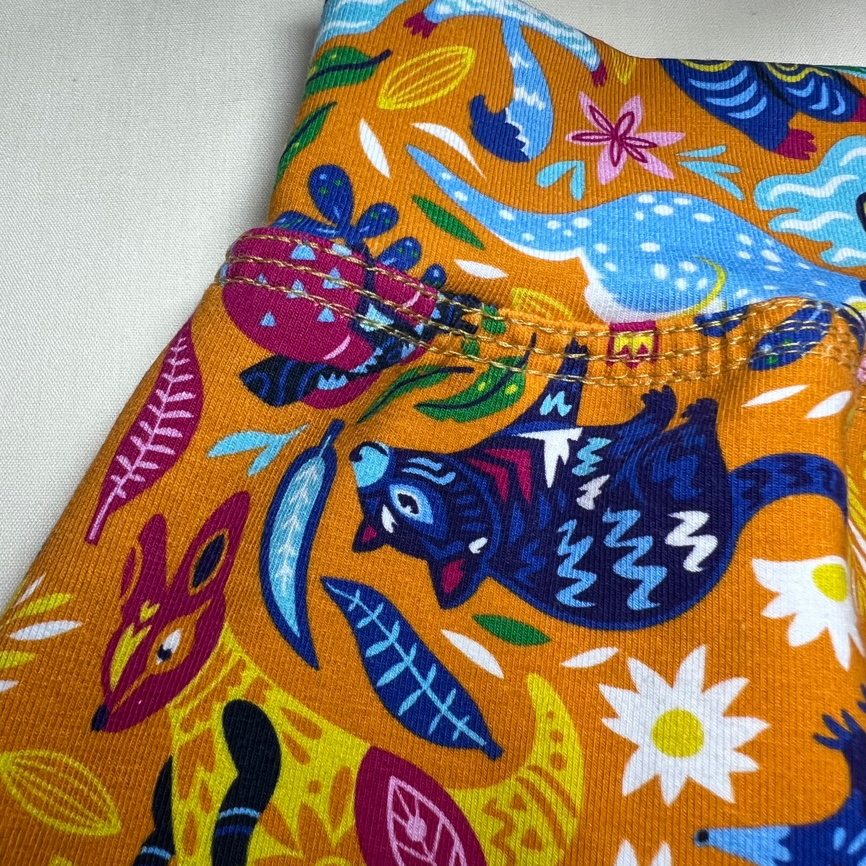 Animated Aussie Animals | Sizes 000 | Handmade Baby Pants by Dumbleton Duds | FREE Postage $50+