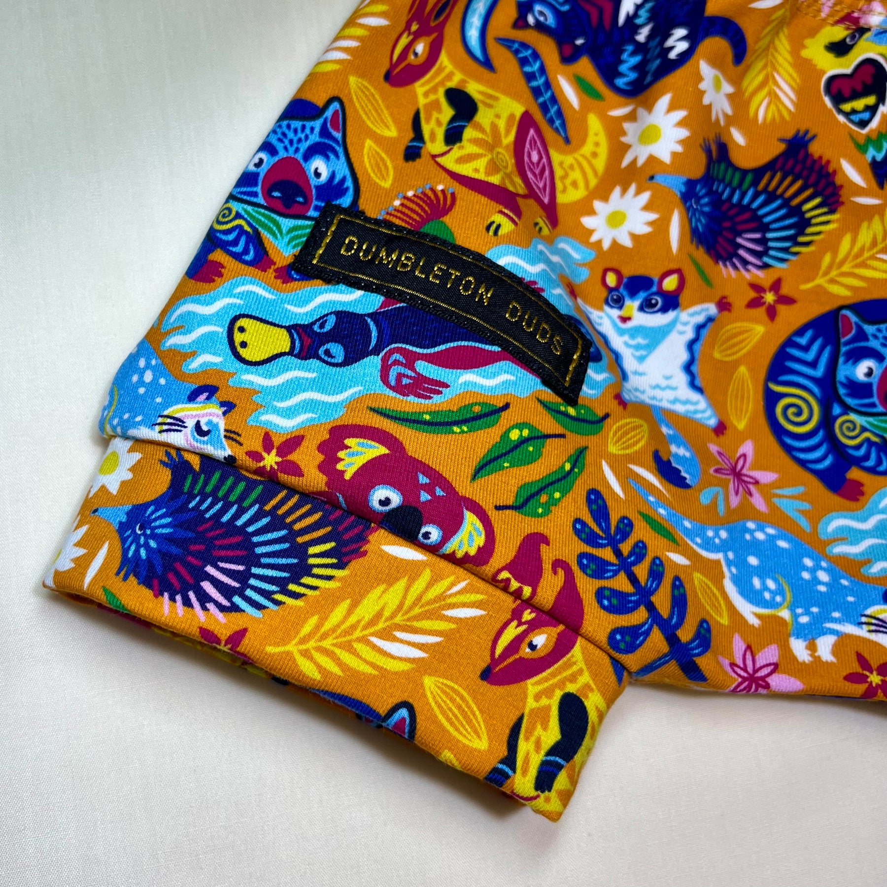 Animated Aussie Animals | Sizes 000 | Handmade Baby Pants by Dumbleton Duds | FREE Postage $50+