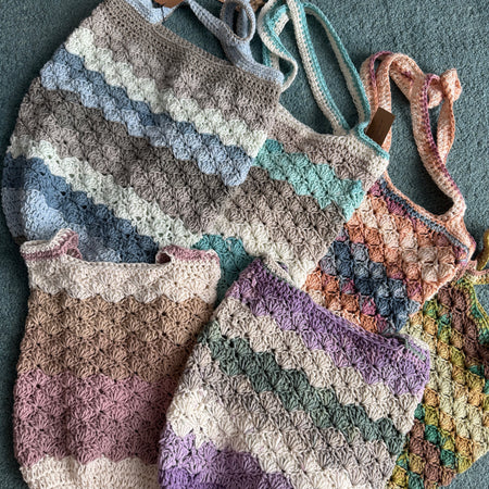 Crochet | Market Bag | Cotton | Various Colours