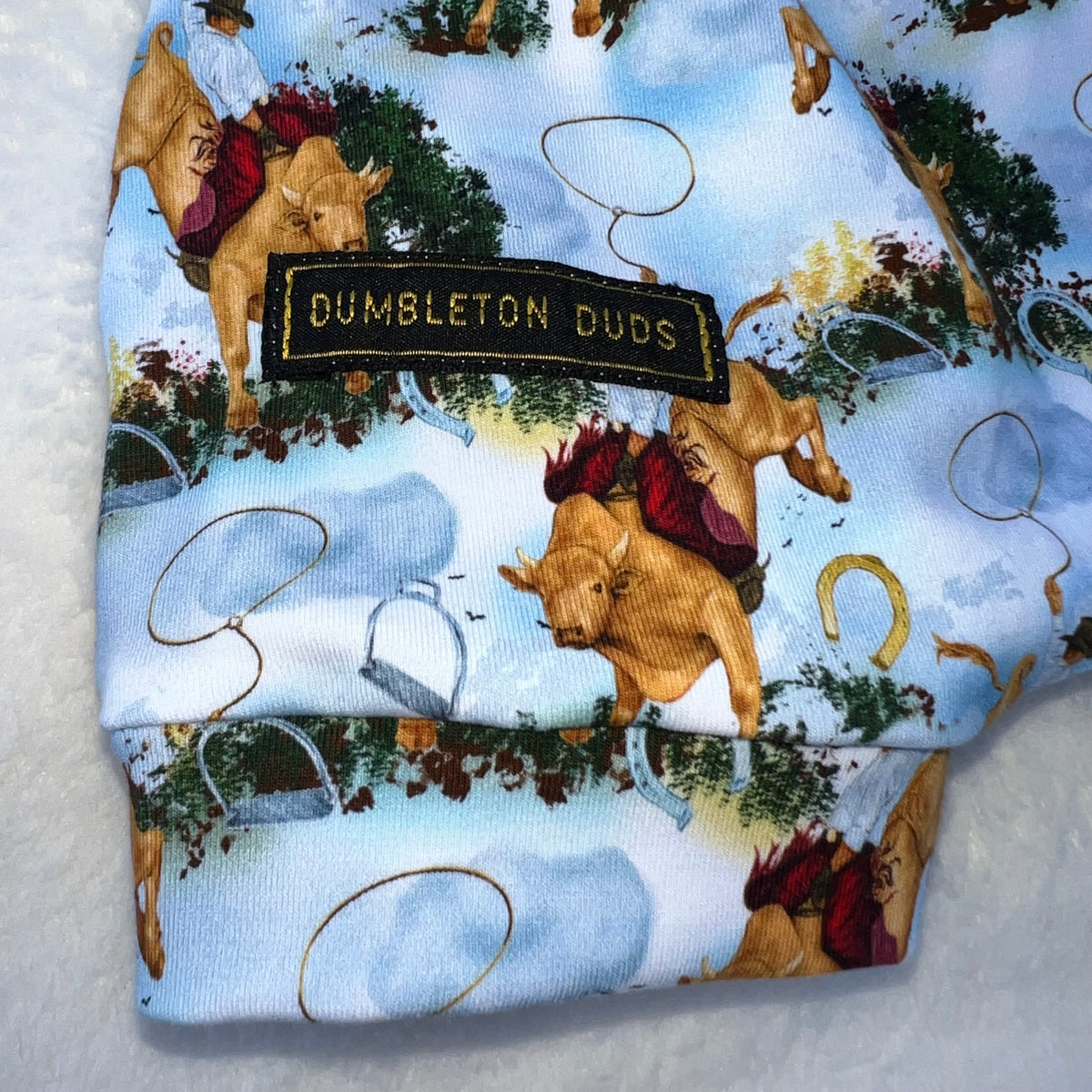 Bullrider | Sizes 000, 00, 0, 1 | Handmade Baby Pants by Dumbleton Duds | FREE Postage $50+