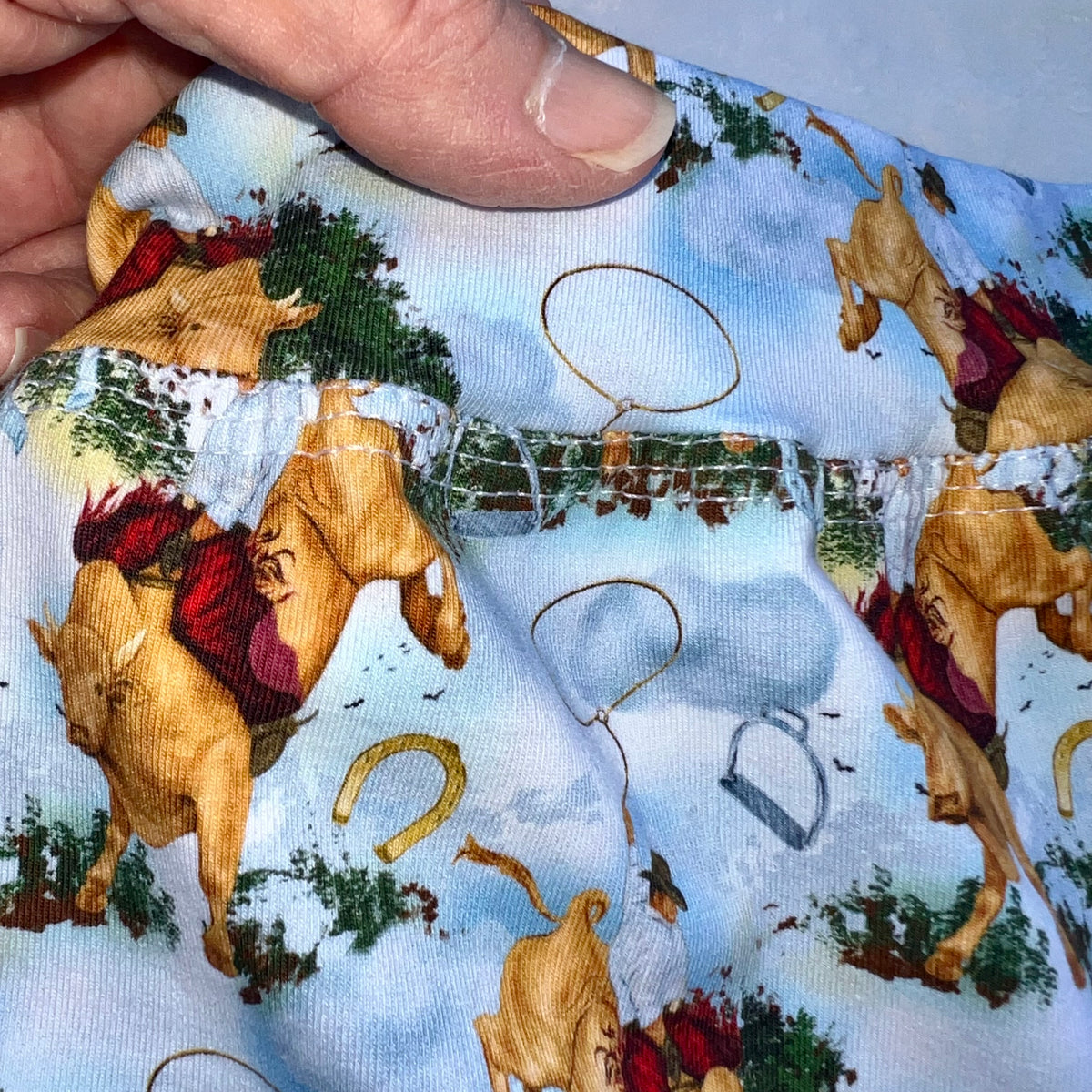 Bullrider | Sizes 000, 00, 0, 1 | Handmade Baby Pants by Dumbleton Duds | FREE Postage $50+