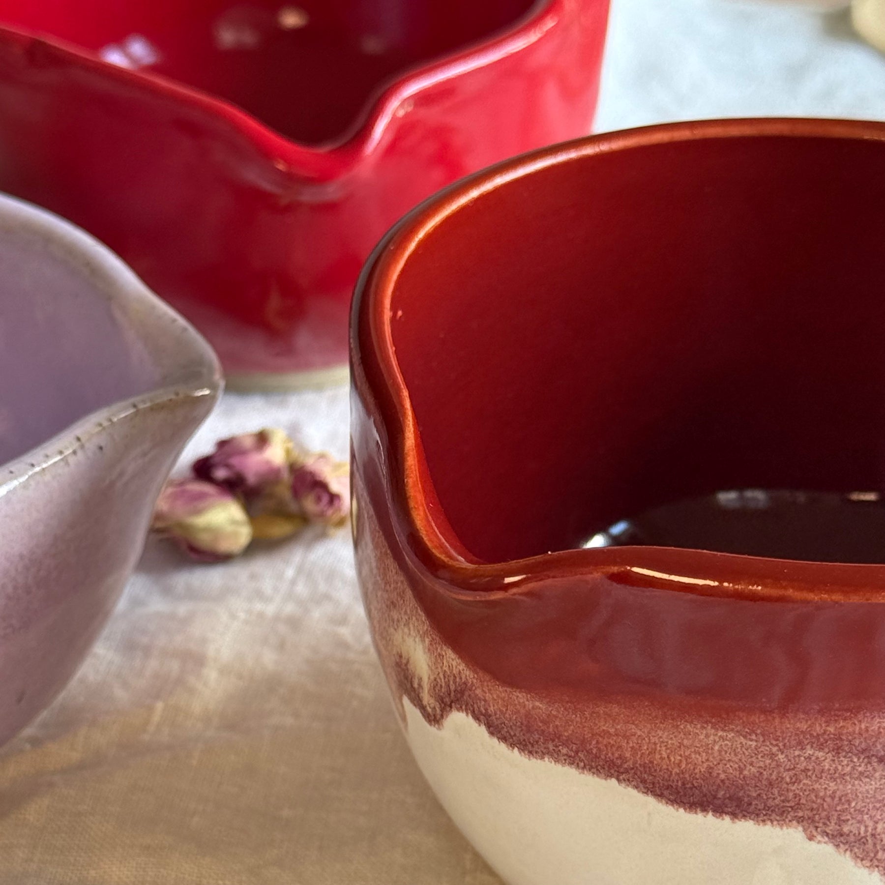 Handmade Matcha Chawan Bowl | Ceremonial Tea Bowl | Optional Whisk, Bamboo Scoop & Sieve | Wheel Thrown Pottery