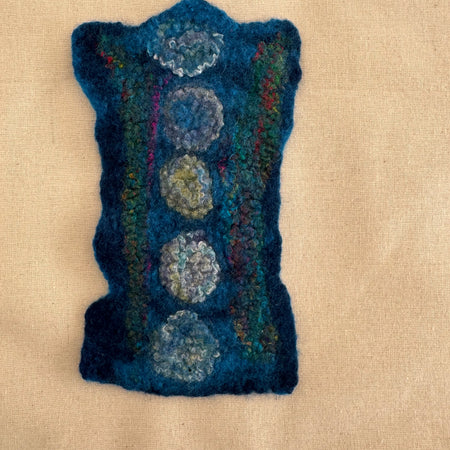 Mini Felt Artworks or Bookmarks