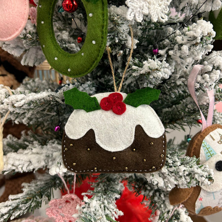 Christmas pudding decoration, ornament