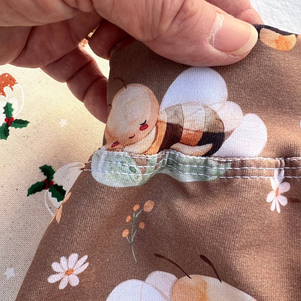 Baby Bees | Size 000 | Handmade Baby Pants by Dumbleton Duds | FREE Postage $50+