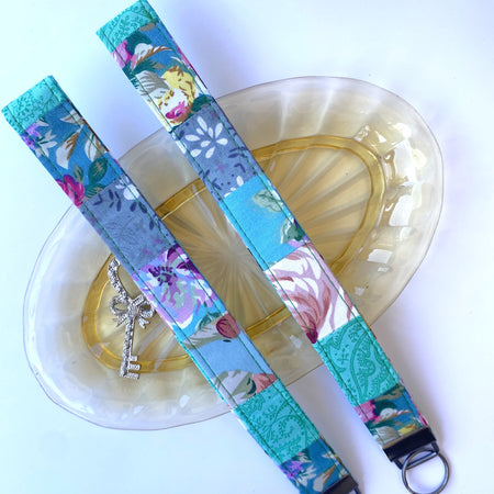 Key fob / wristlet - all the greens