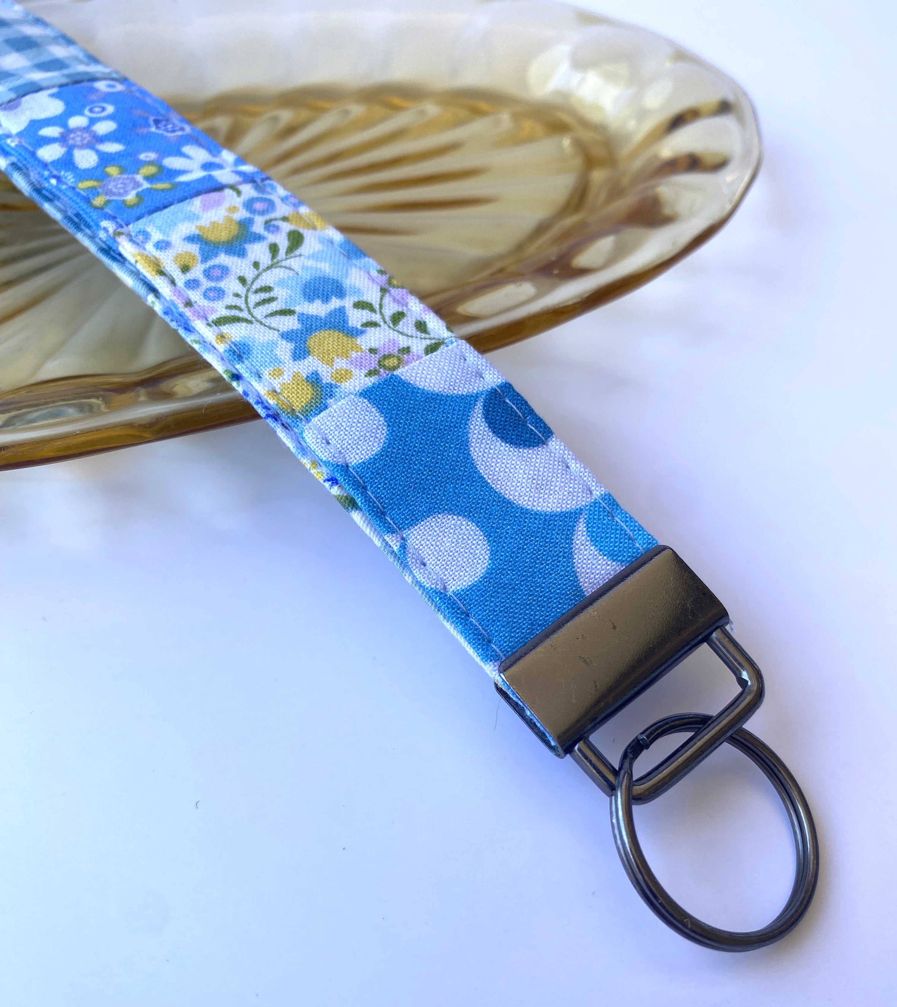 Key fob / wristlet - the blues