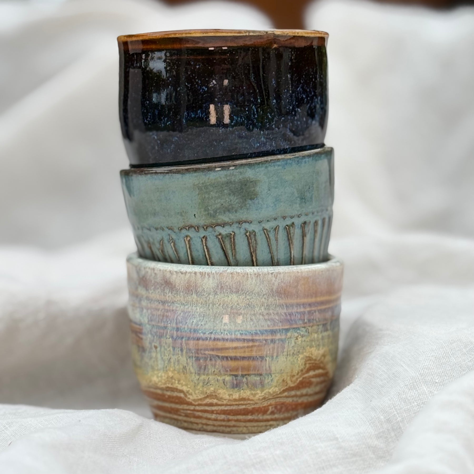 Ceramic Tumbler | Wheel Thrown Ceramic Cup | 250ml | 8oz | Australian Pottery