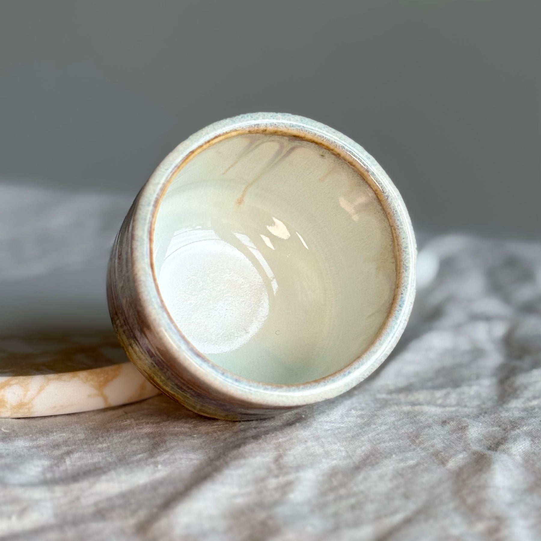 Ceramic Tumbler | Wheel Thrown Ceramic Cup | 250ml | 8oz | Australian Pottery