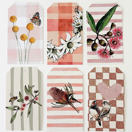 Art Gift Tags - Australian Natives