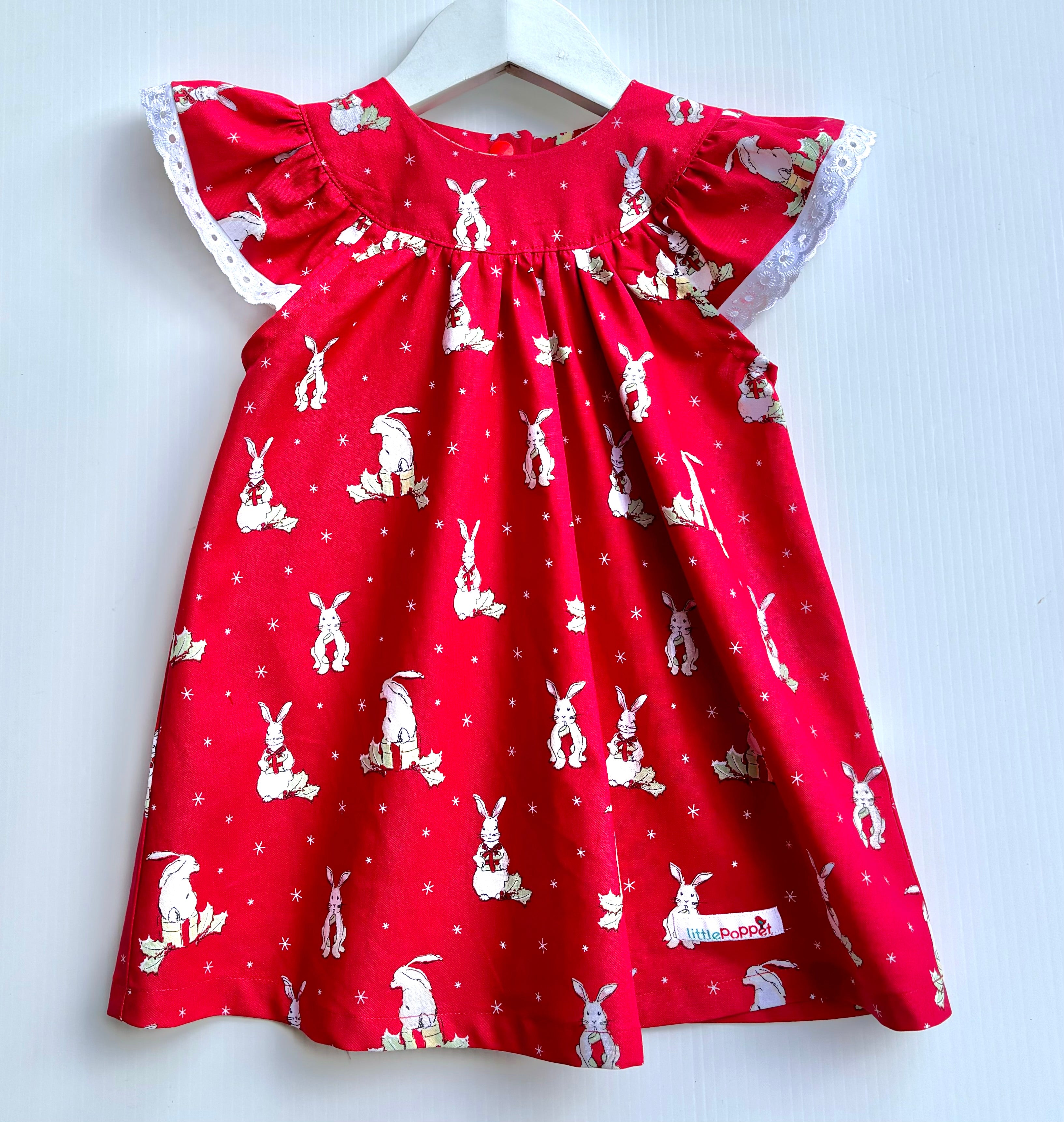 Christmas Flutter Dress