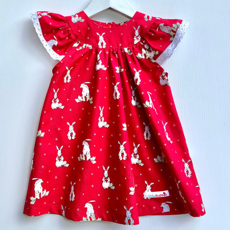 Christmas Flutter Dress