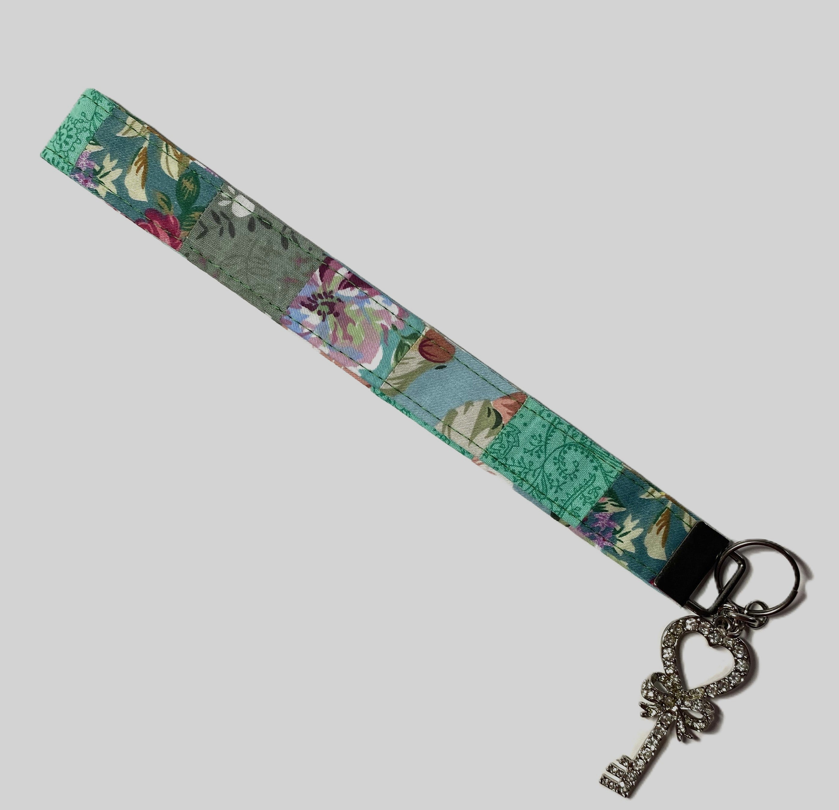 Key fob / wristlet - all the greens