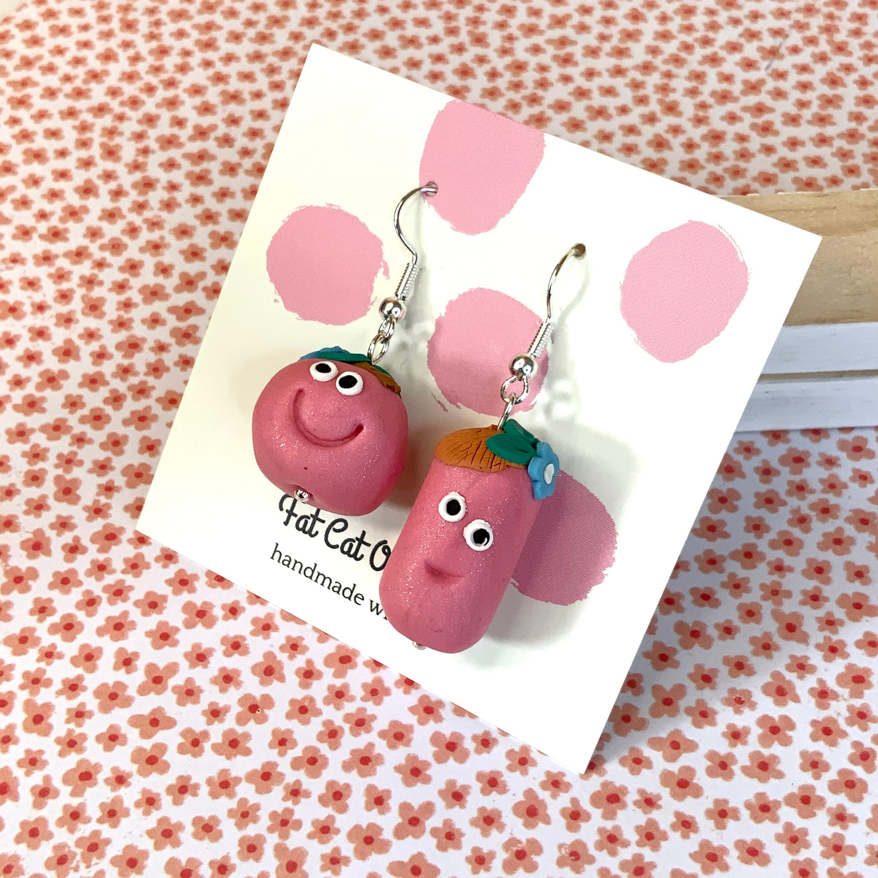 HUSH BUDDIES: Classroom Teaching Aid with optional Hush Buddy earrings (pink)