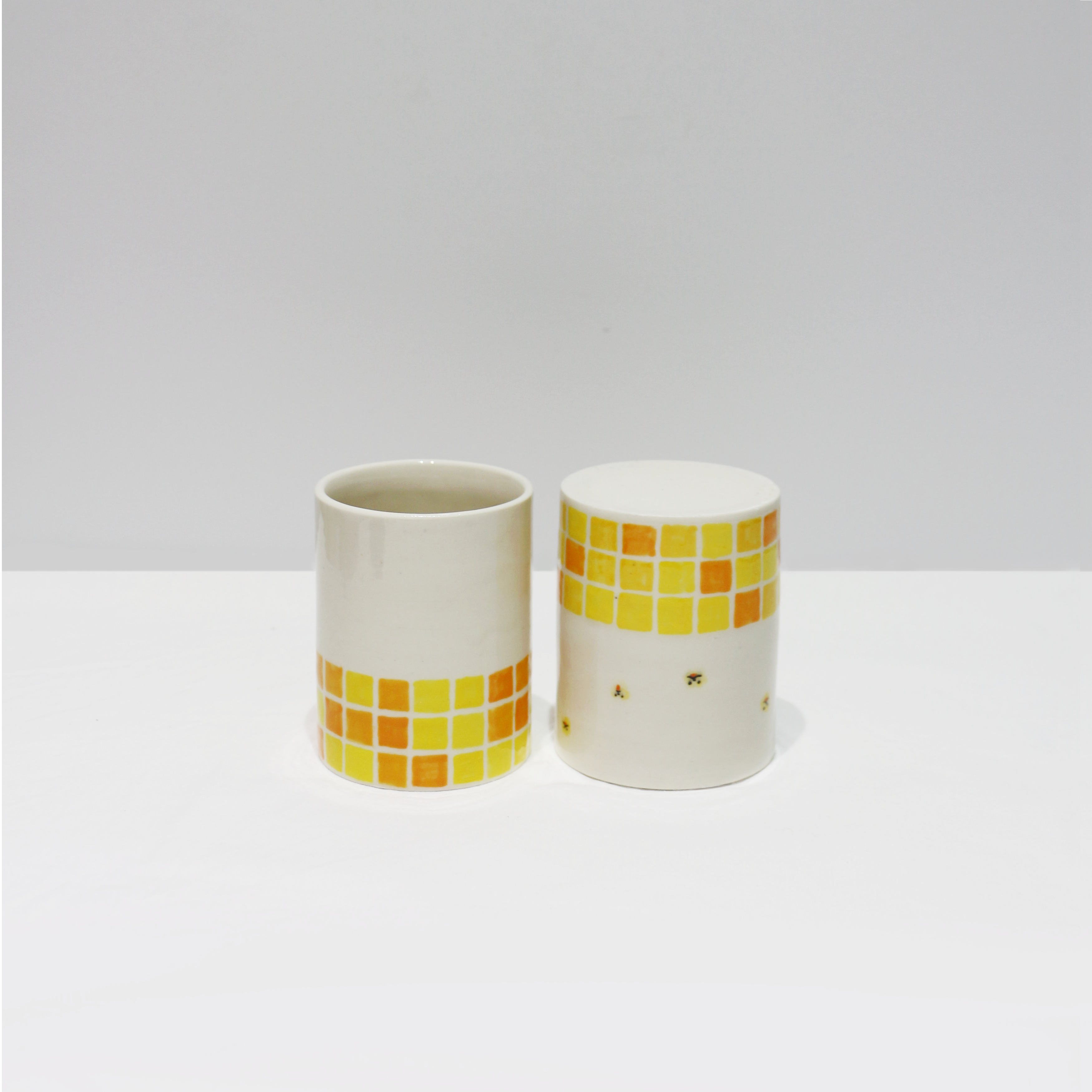 The Tile Cups : Or.. with puppies?