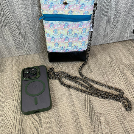 Little Blue Monster Wanderlust phone sling