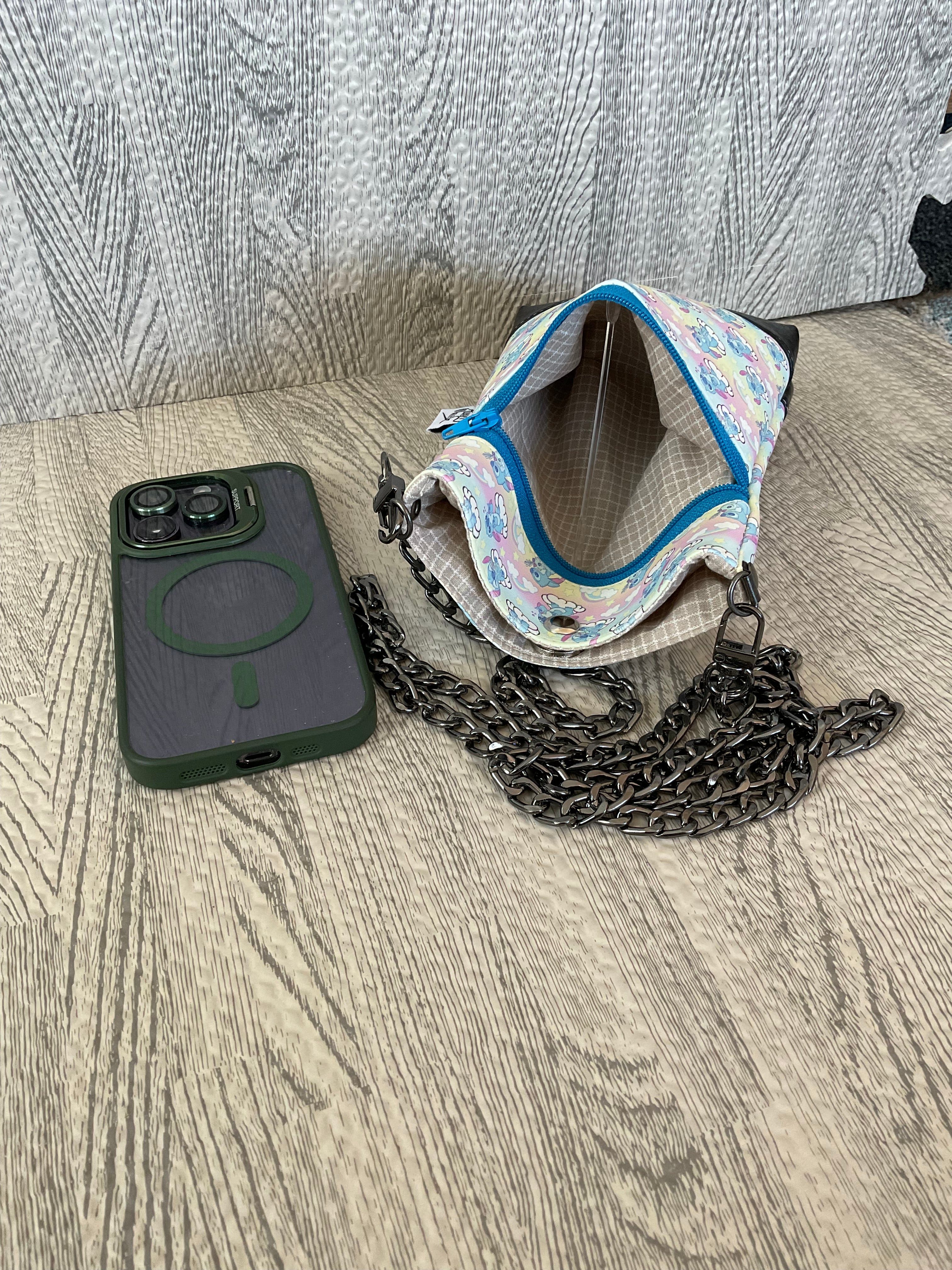 Little Blue Monster Wanderlust phone sling