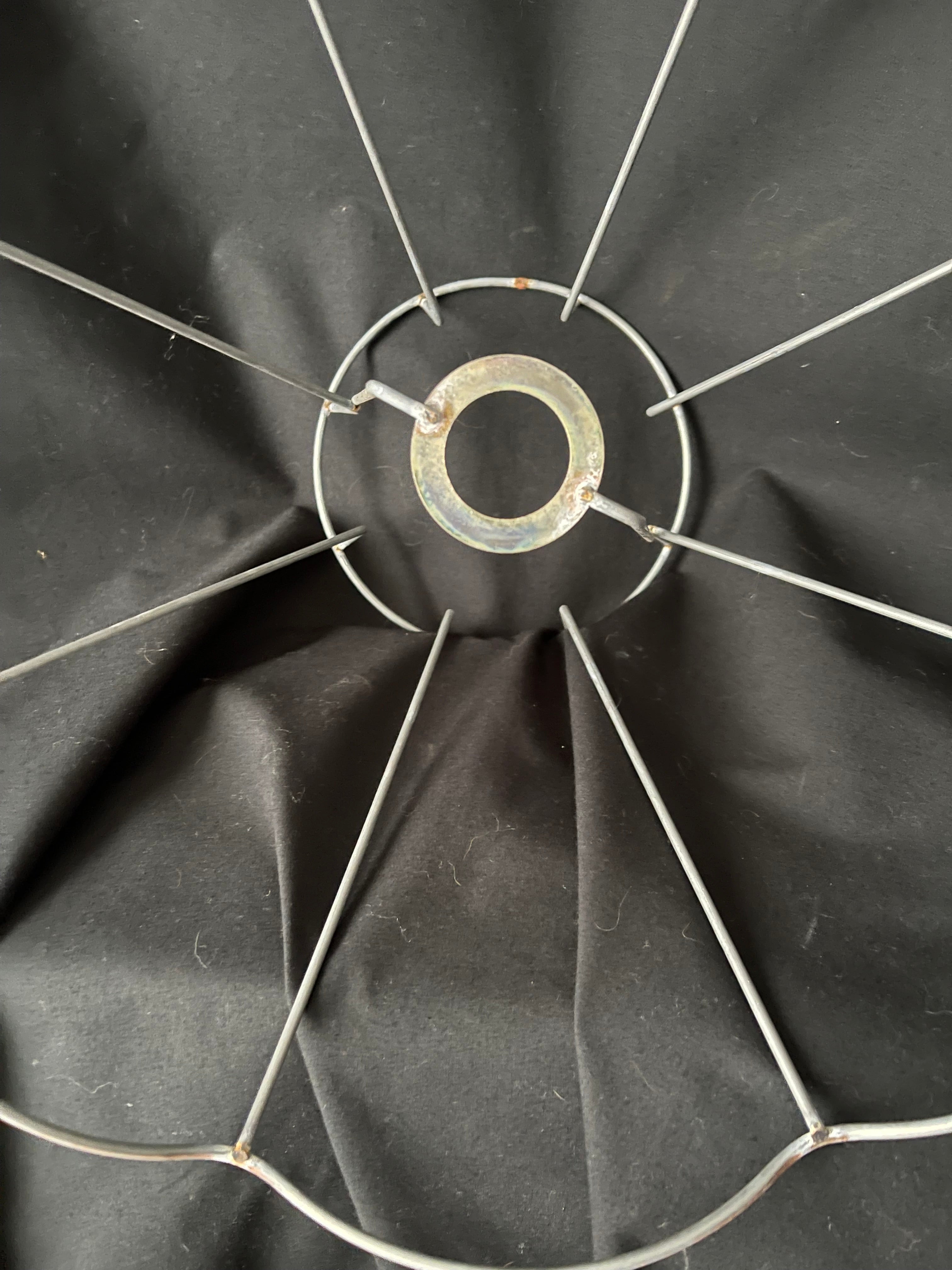 Lamp shade wire frames