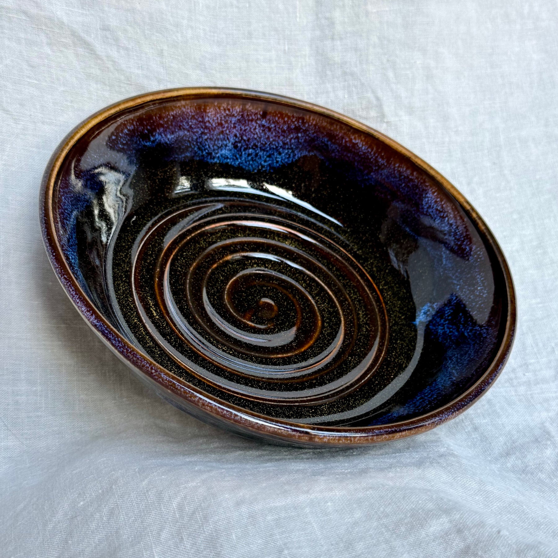Starry Night Serving Bowl | Handmade Pottery