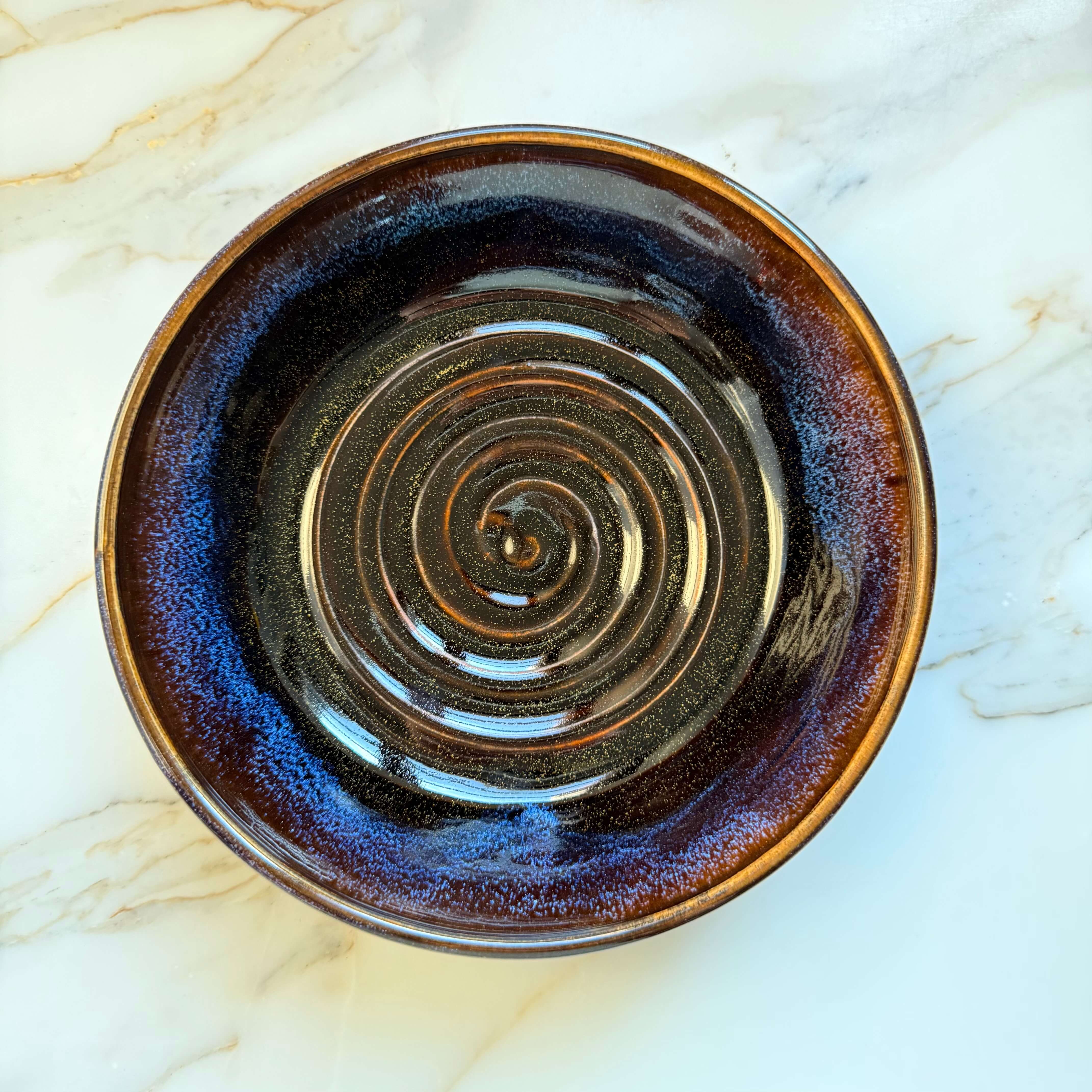 Starry Night Serving Bowl | Handmade Pottery