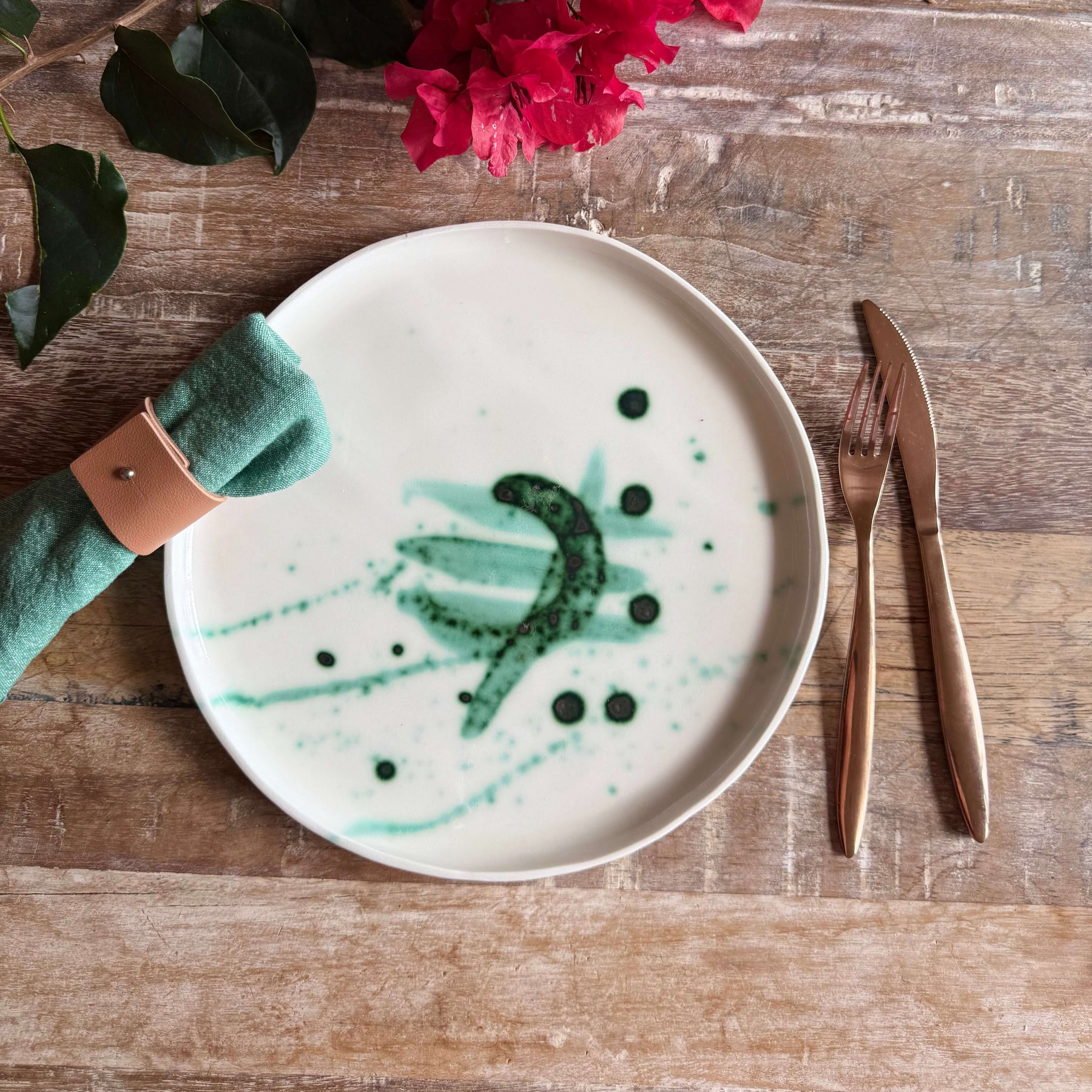 Handmade Porcelain Plates | Set of 4 or Individual