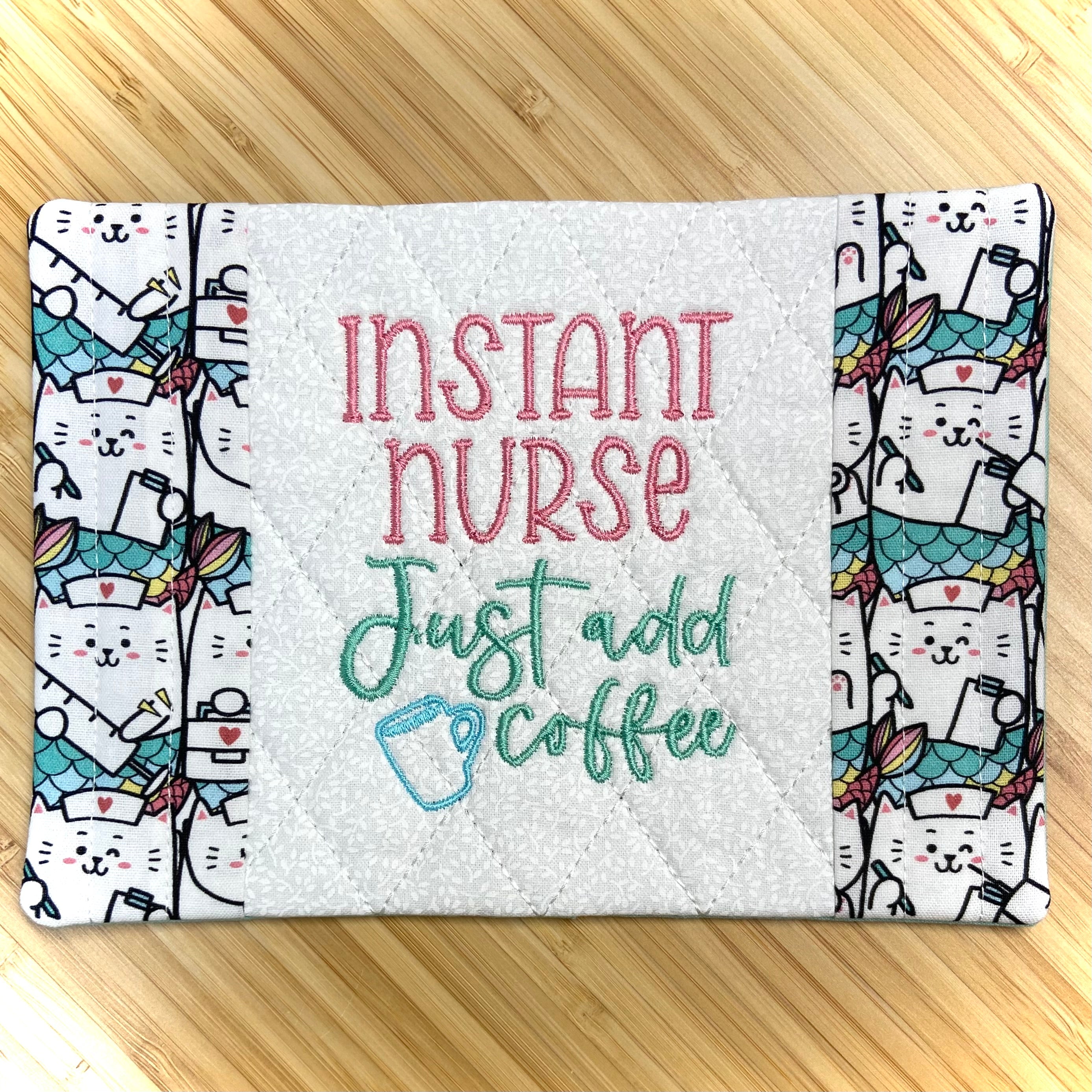 Nurse-Themed Mug Rug