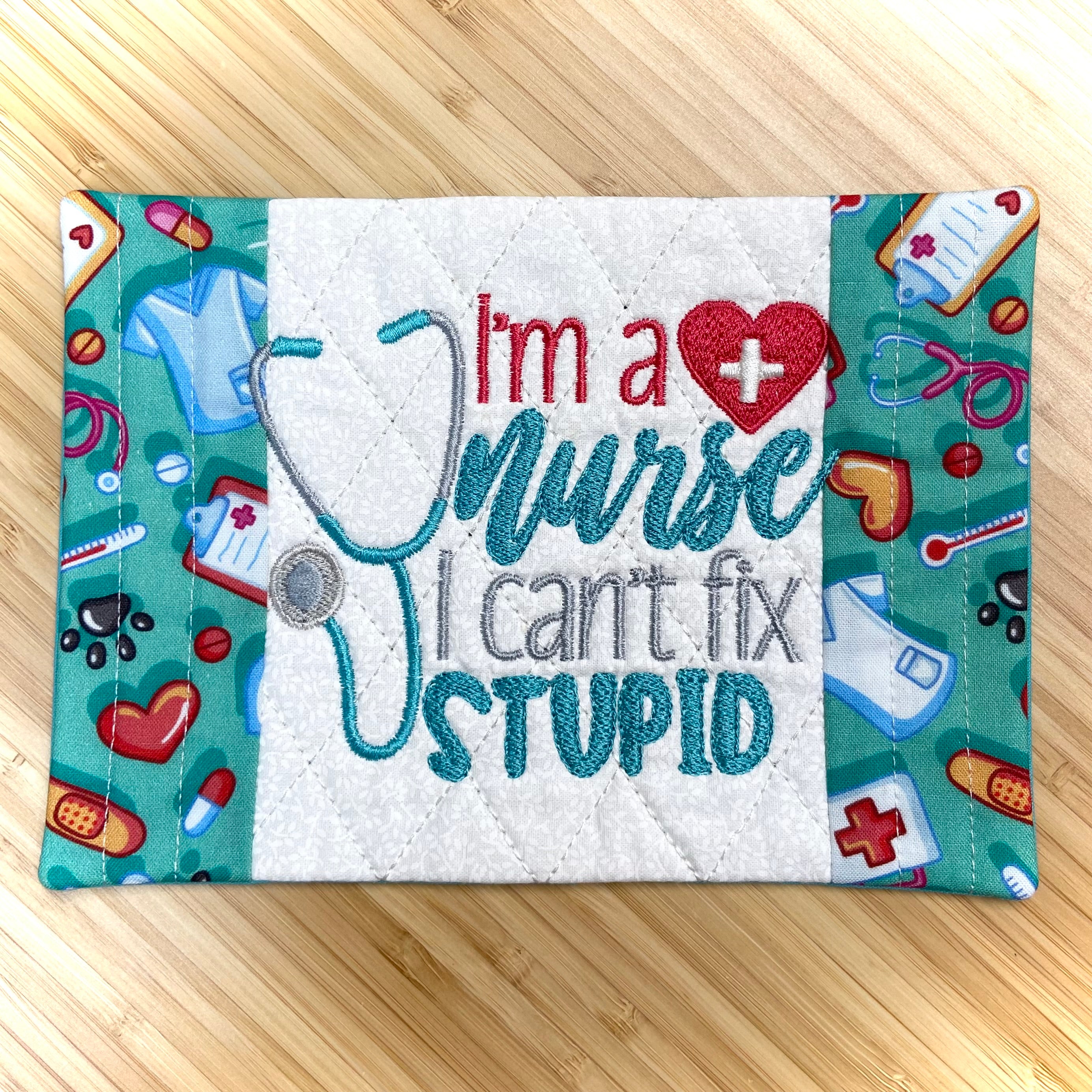 Nurse- Themed Mug Rug