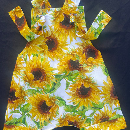 Big Sunflower overalls/romper