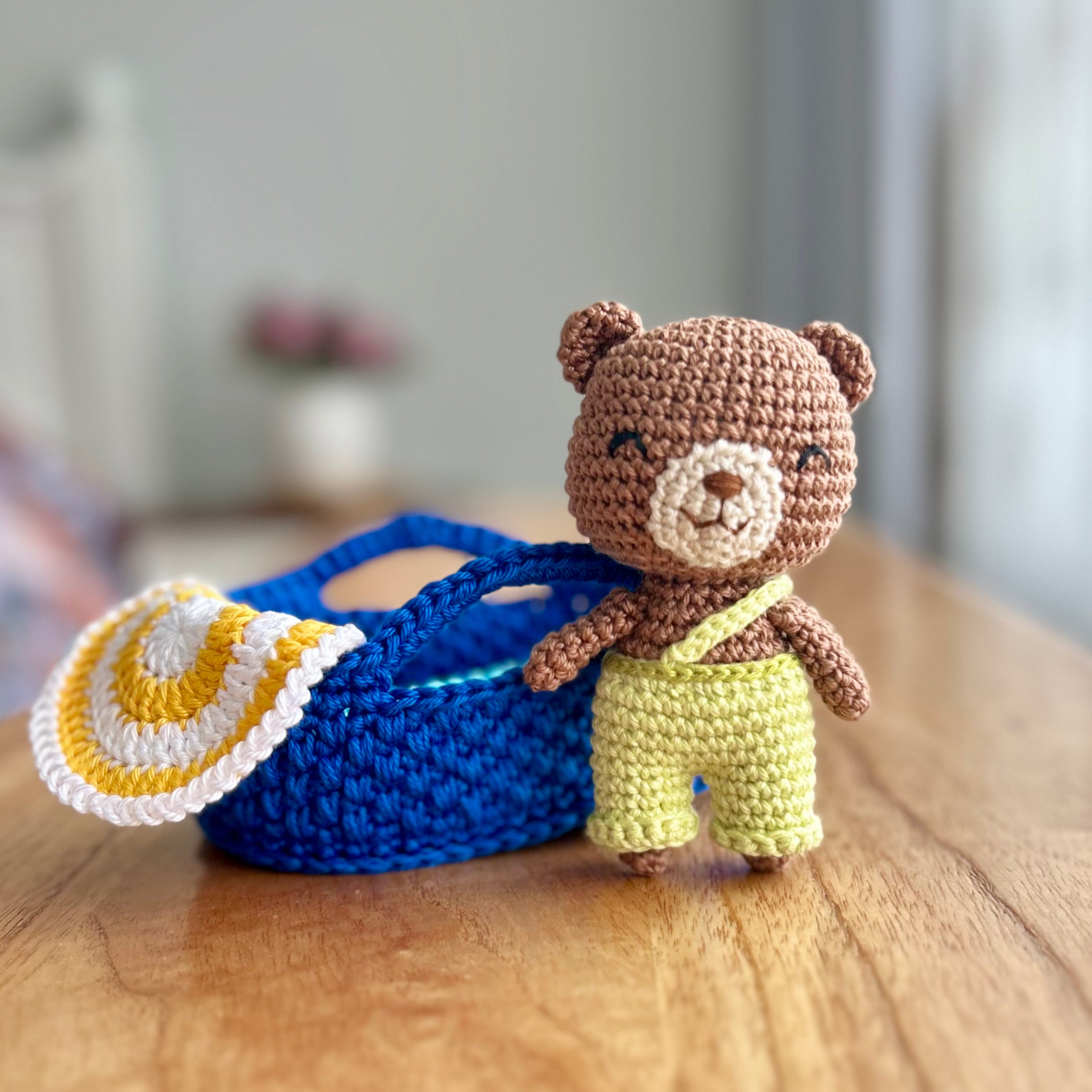 Bear | Mini | Crochet Snuggle Set | Ready to Ship