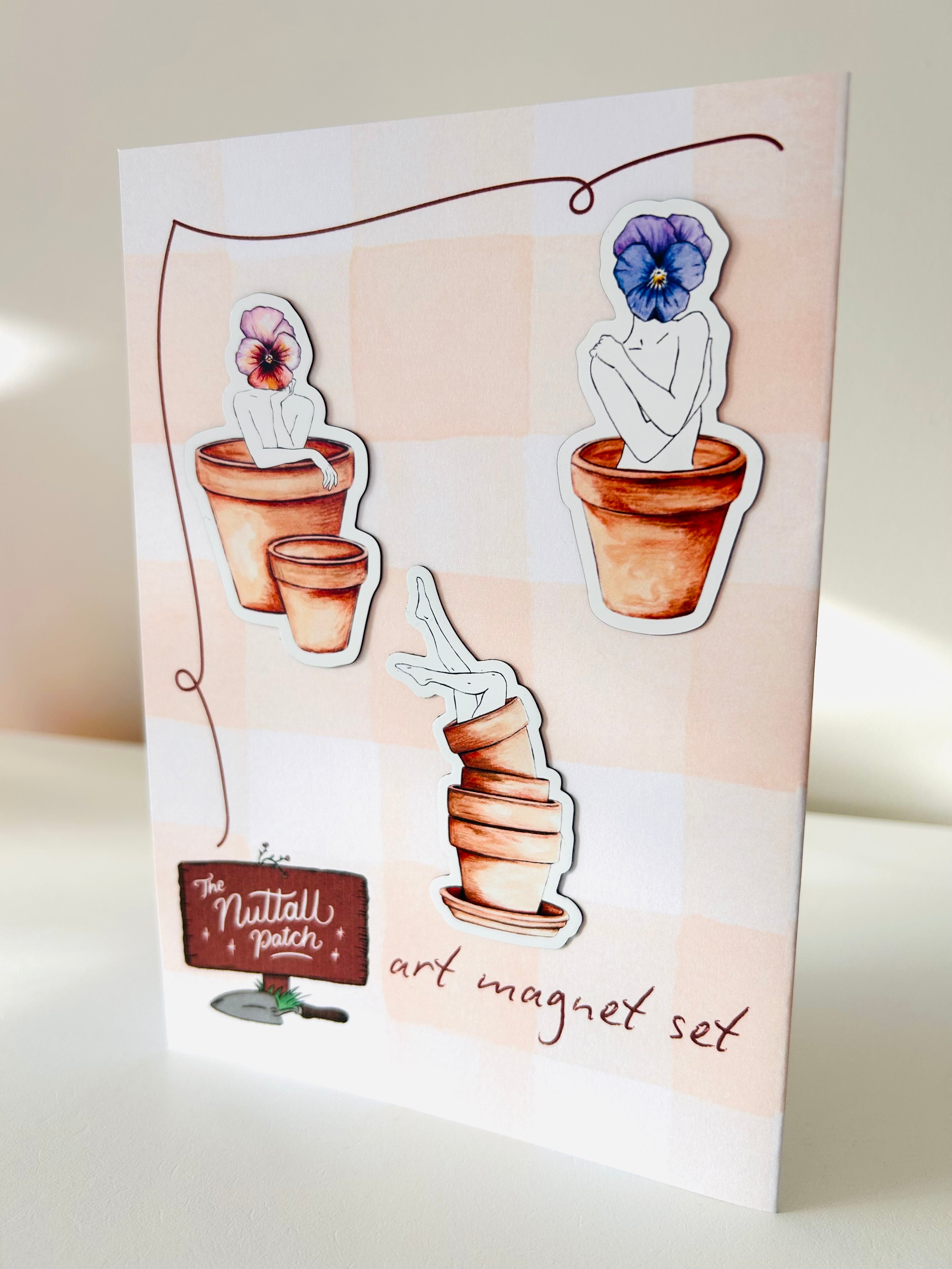 Art Magnet Set - Viola Girls