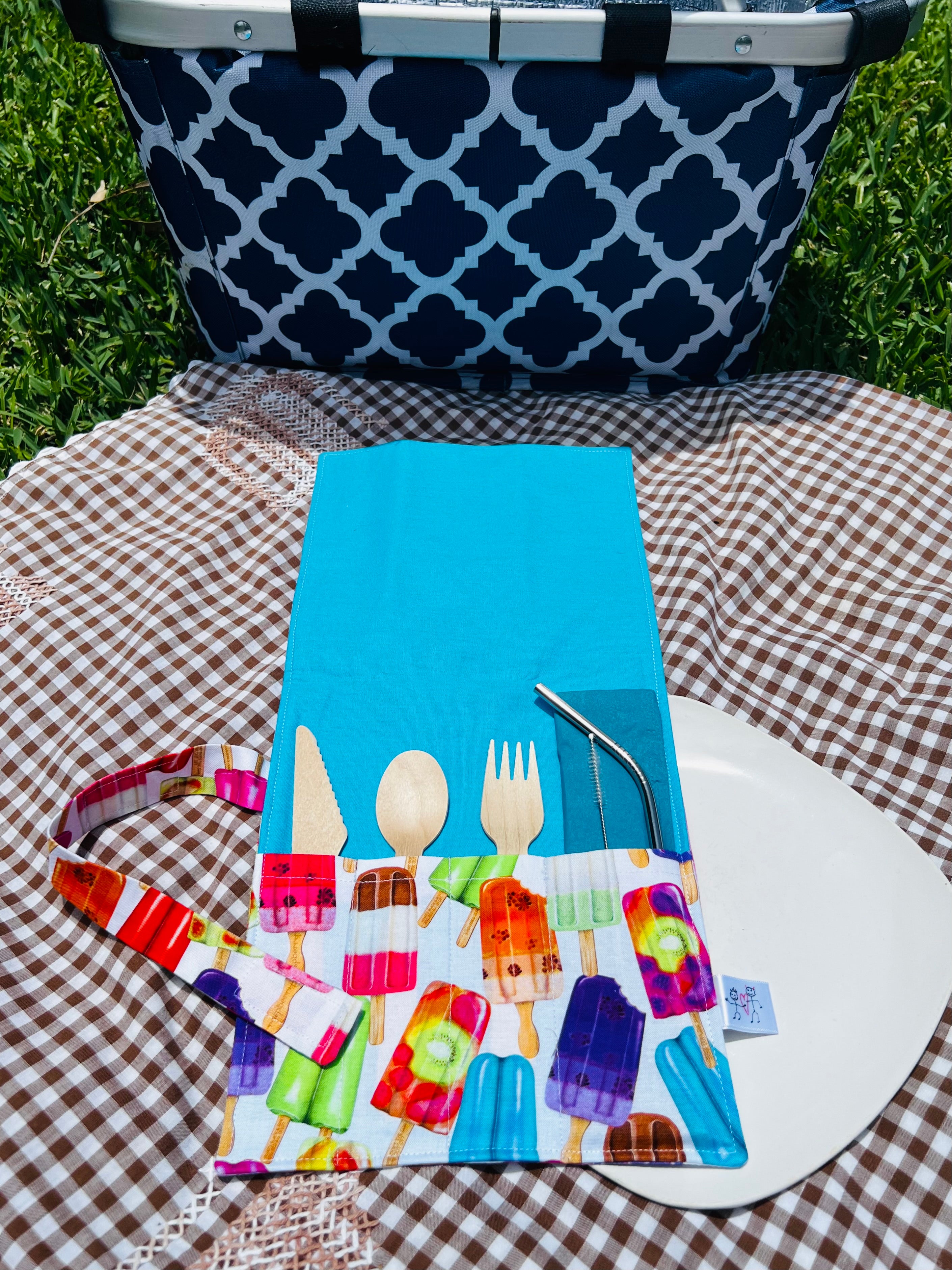 Cutlery Wrap .. Ice Blocks