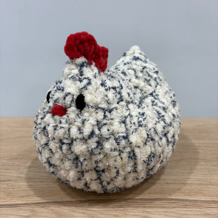Emotional Support Chicken - Black and White Speckled