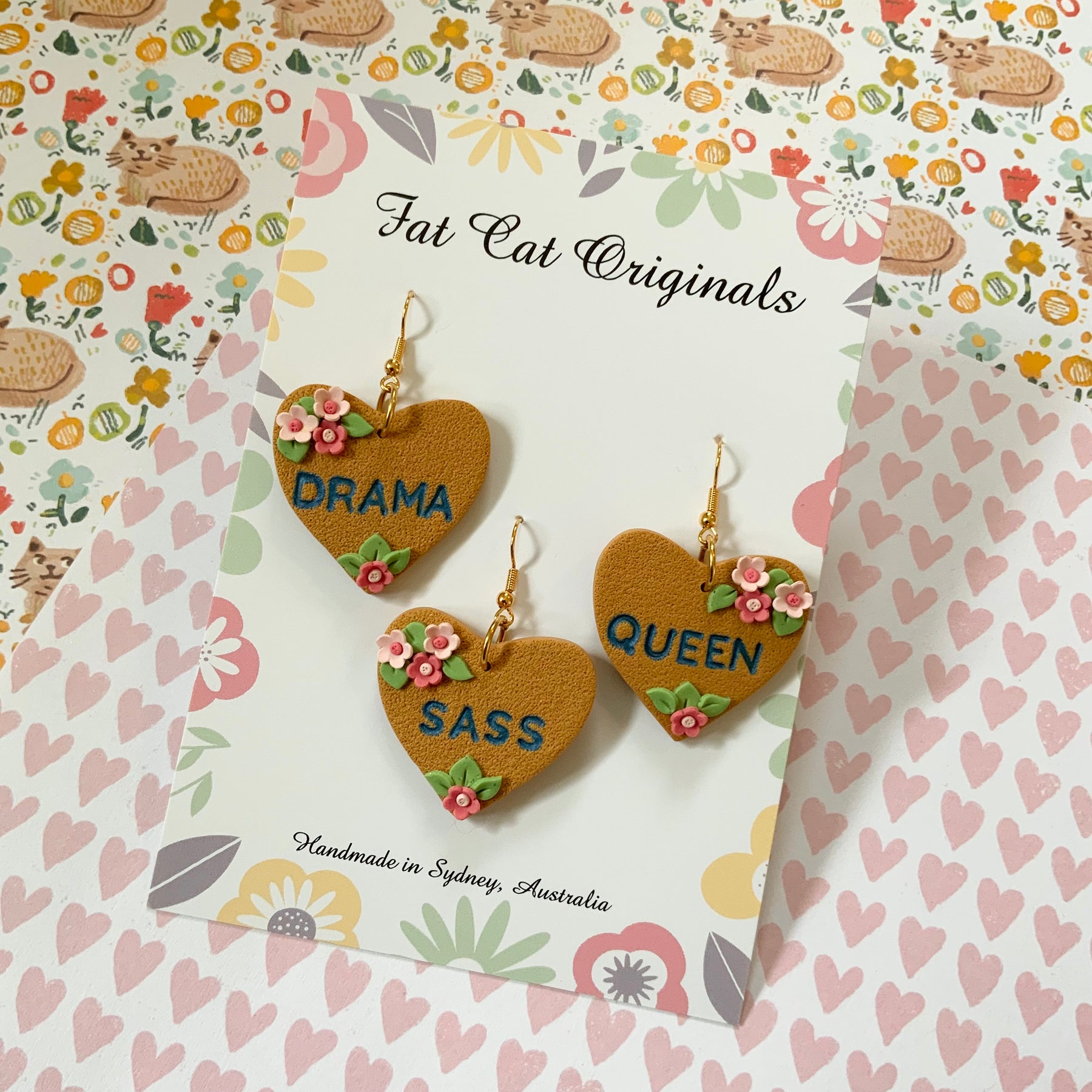 Earrings: GIRL POWER AFFIRMATION EARRINGS