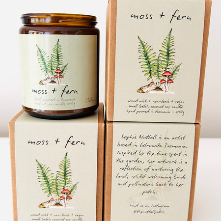 Art Candle - Moss + Fern