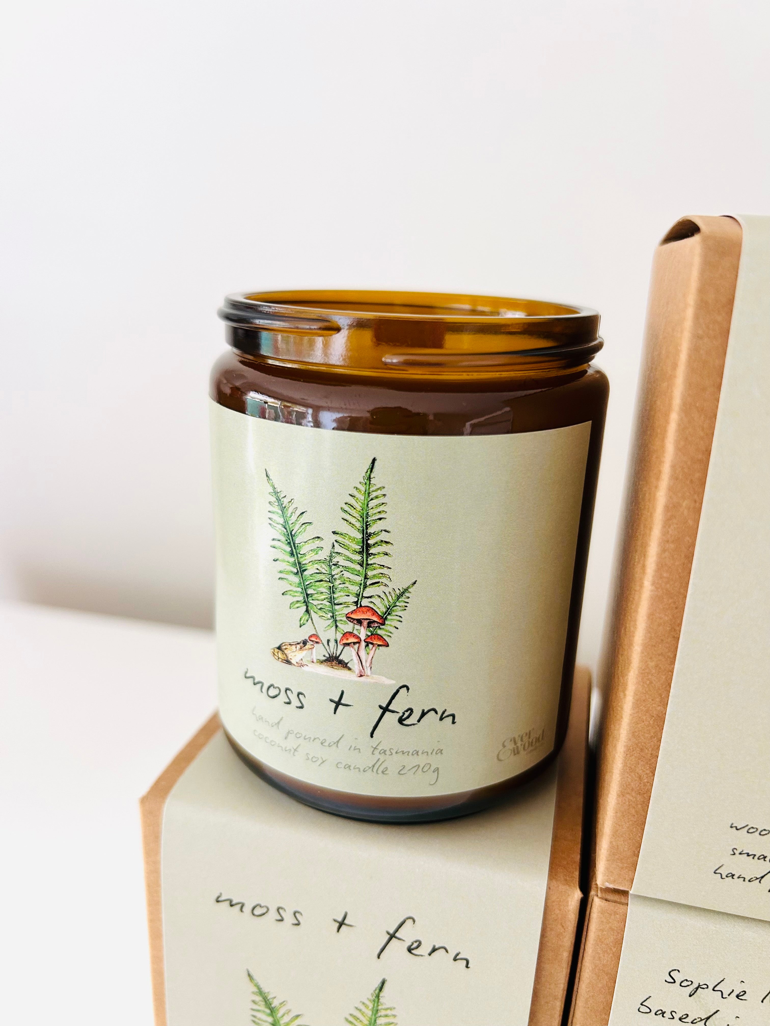 Art Candle - Moss + Fern