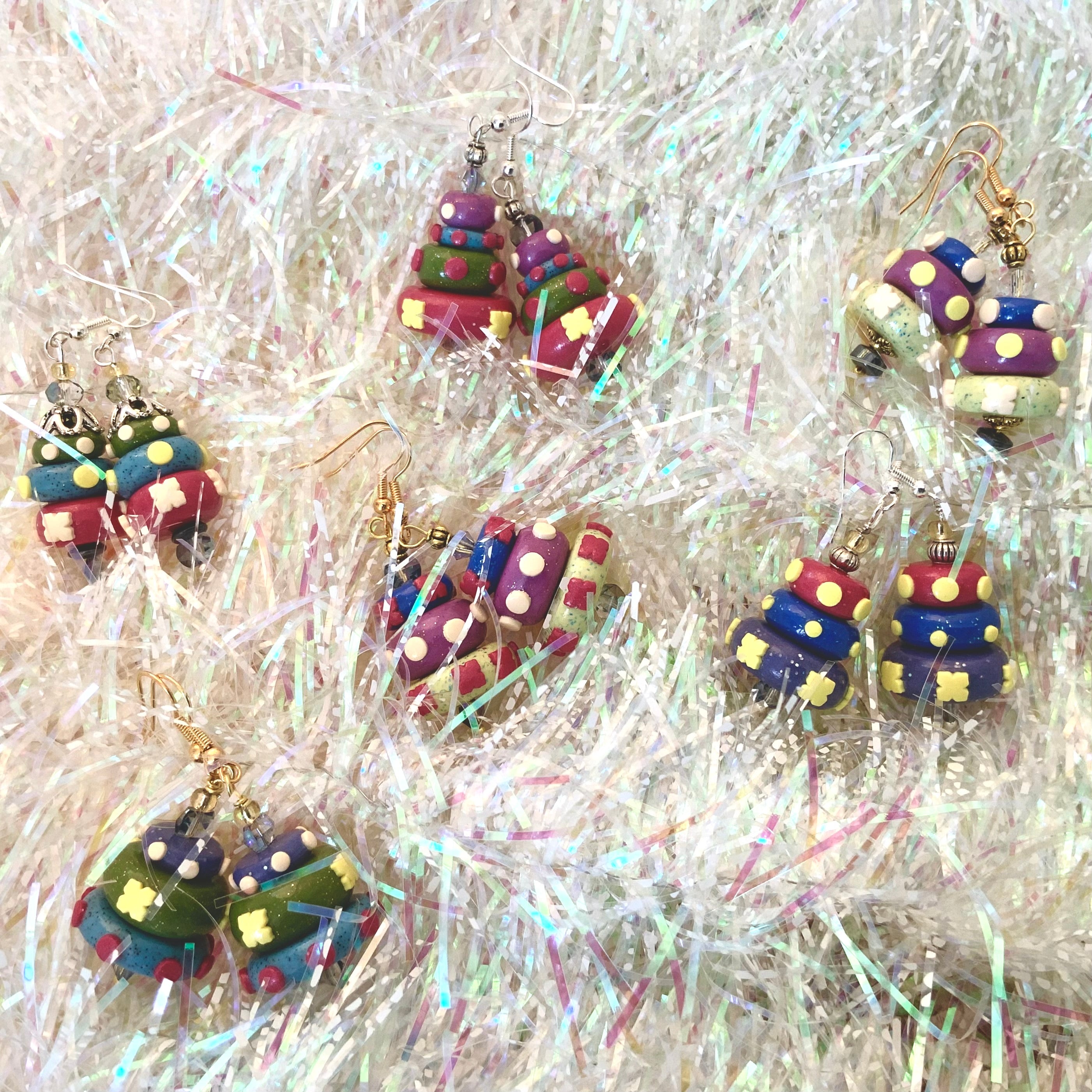 Earrings: FESTIVE FUNK