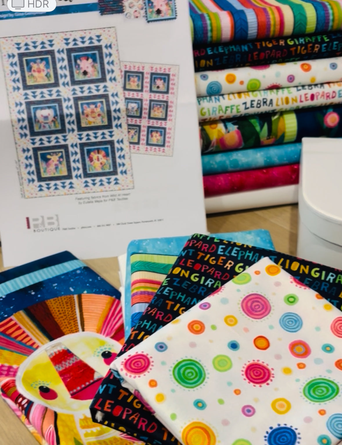 DIY Wild at Heart Quilt Kit's  inc pattern To Make  Quilt Top 43