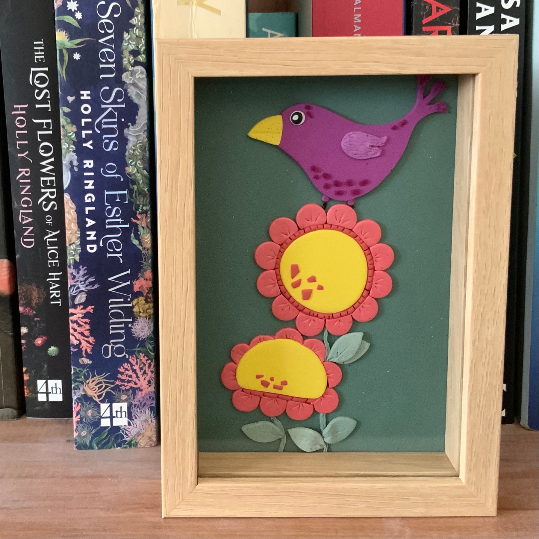 Little Worlds by Fat Cat Originals: BEATRIX BLOOMFEATHER Mini Artwork