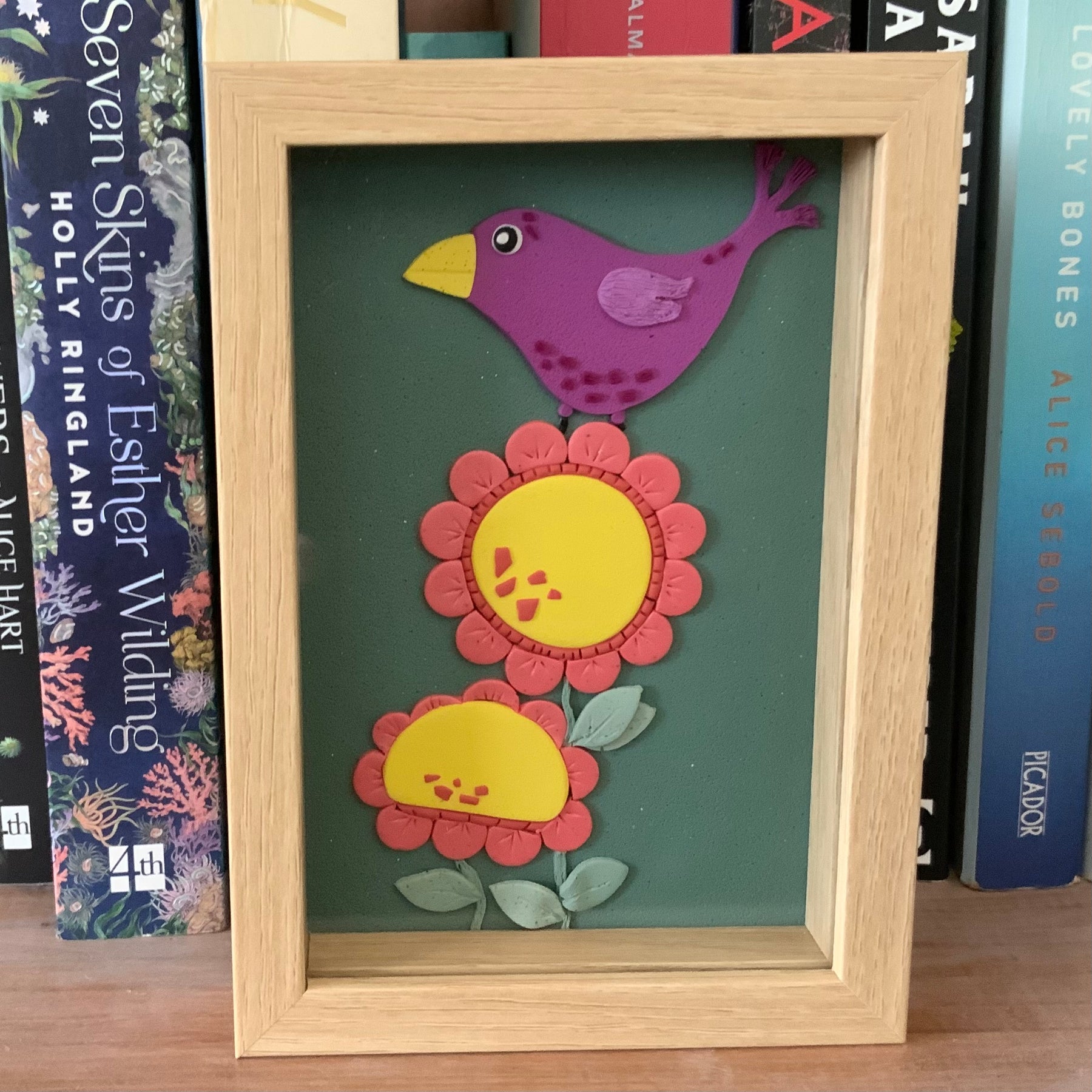 Little Worlds by Fat Cat Originals: BEATRIX BLOOMFEATHER Mini Artwork
